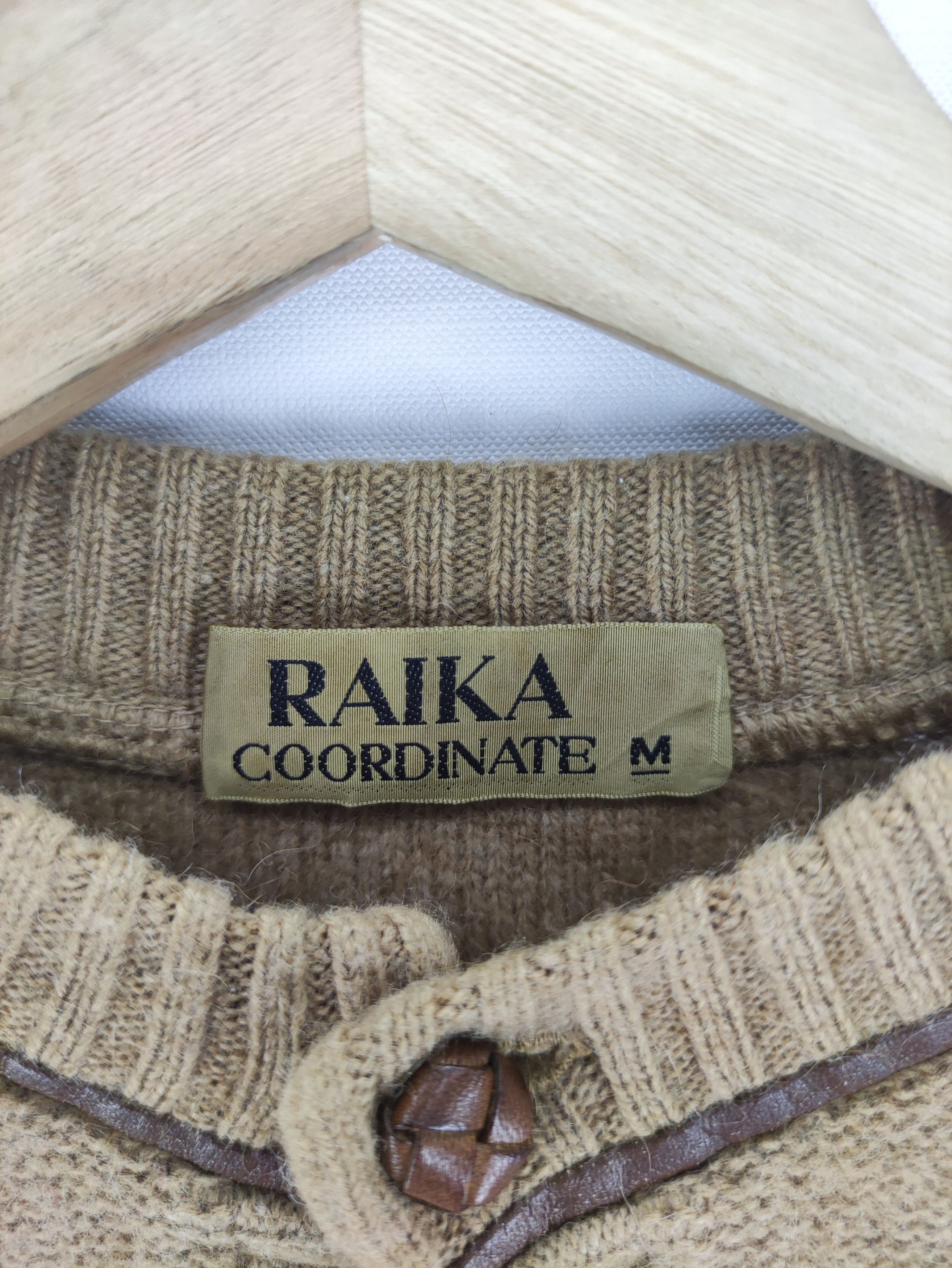 Aran Isles Knitwear Vintage knit Sweater By Raika Coordinate Size US M / EU 48-50 / 2 - 2 Thumbnail
