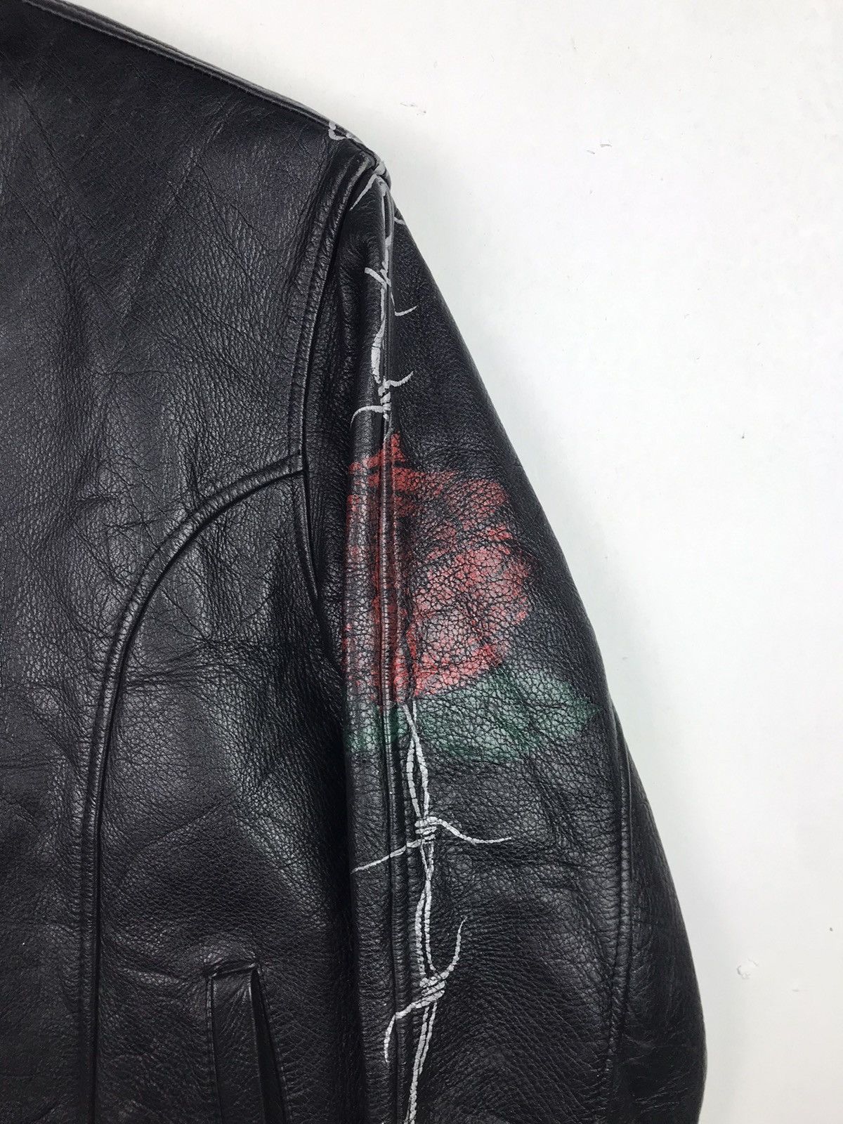 Genuine Leather Punk Not death Bondage Seditionaries Style Leather Jacket Size US M / EU 48-50 / 2 - 4 Thumbnail