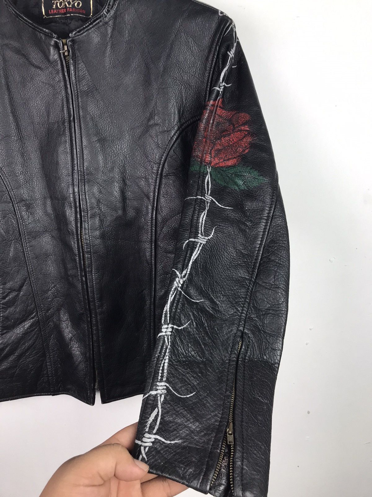 Genuine Leather Punk Not death Bondage Seditionaries Style Leather Jacket Size US M / EU 48-50 / 2 - 5 Thumbnail