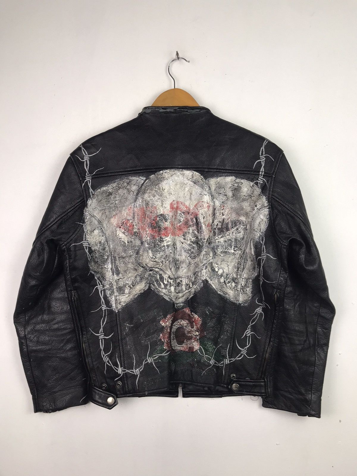 Genuine Leather Punk Not death Bondage Seditionaries Style Leather Jacket Size US M / EU 48-50 / 2 - 2 Thumbnail