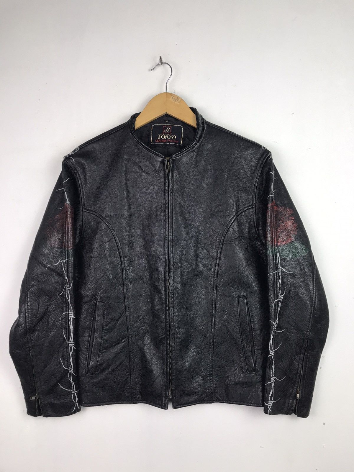 Genuine Leather Punk Not death Bondage Seditionaries Style Leather Jacket Size US M / EU 48-50 / 2 - 1 Thumbnail