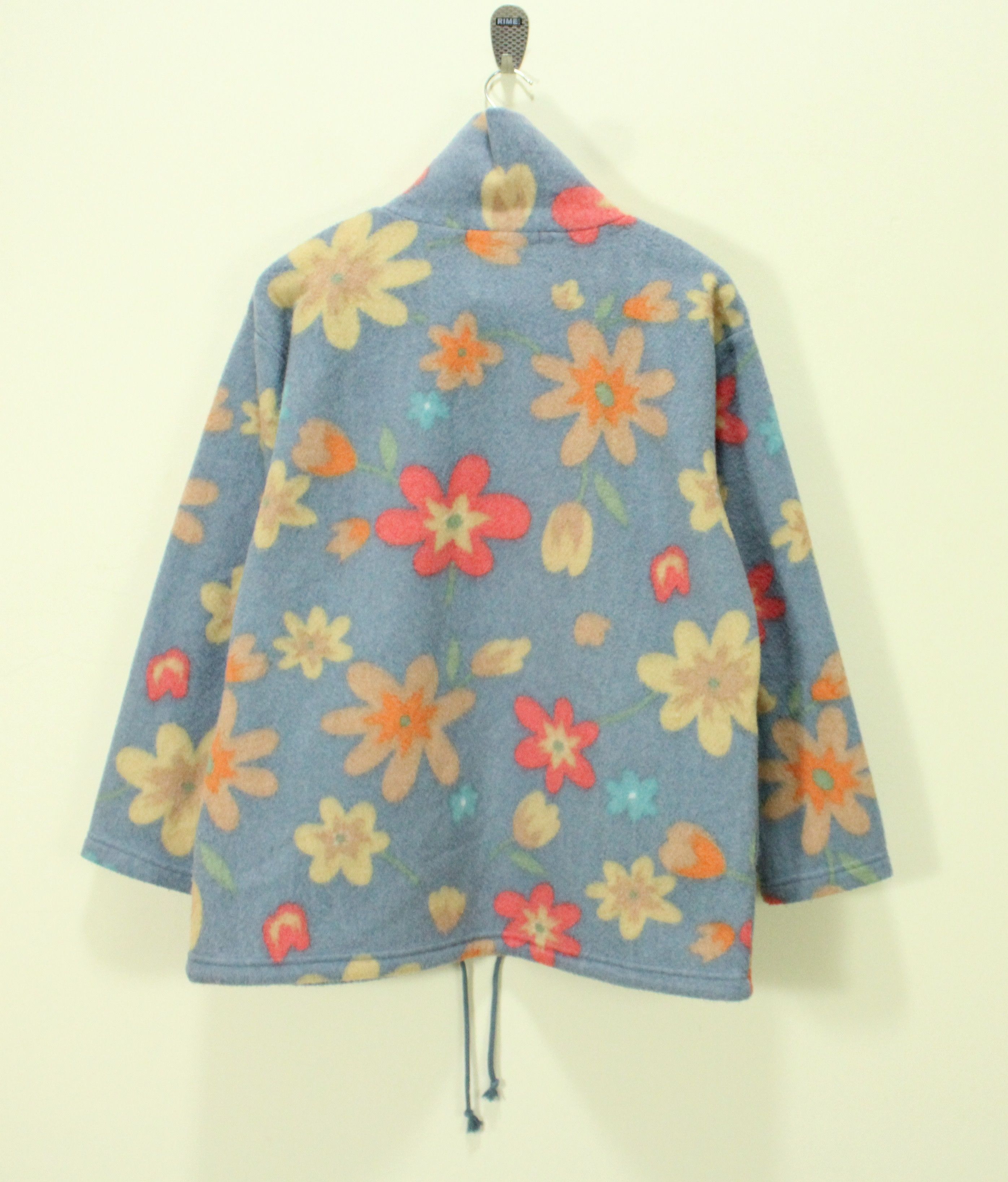 Japanese Brand Vintage C.P Fleece Sports Flowers Floral Fleece Pullover Size US M / EU 48-50 / 2 - 4 Thumbnail