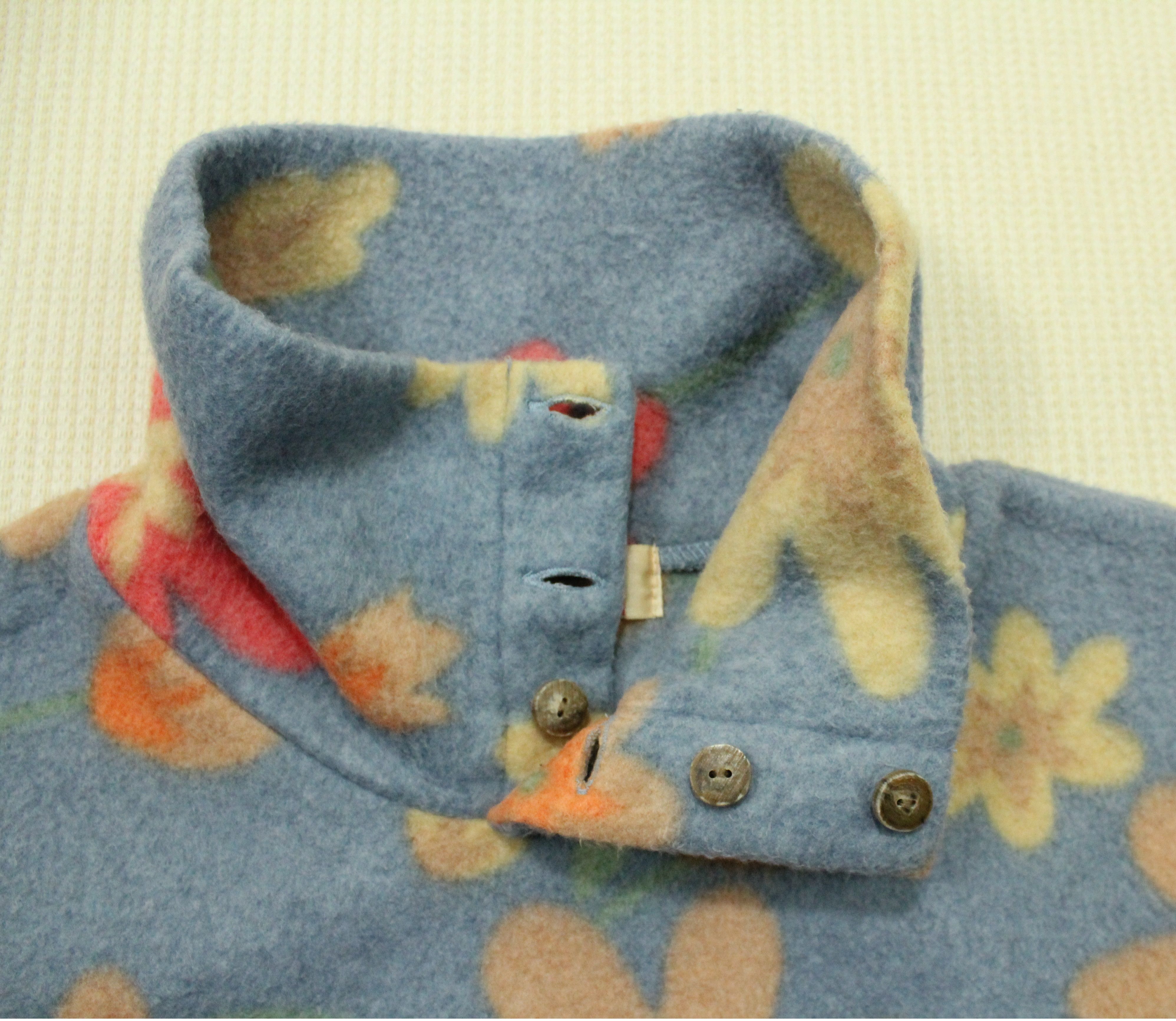 Japanese Brand Vintage C.P Fleece Sports Flowers Floral Fleece Pullover Size US M / EU 48-50 / 2 - 7 Thumbnail