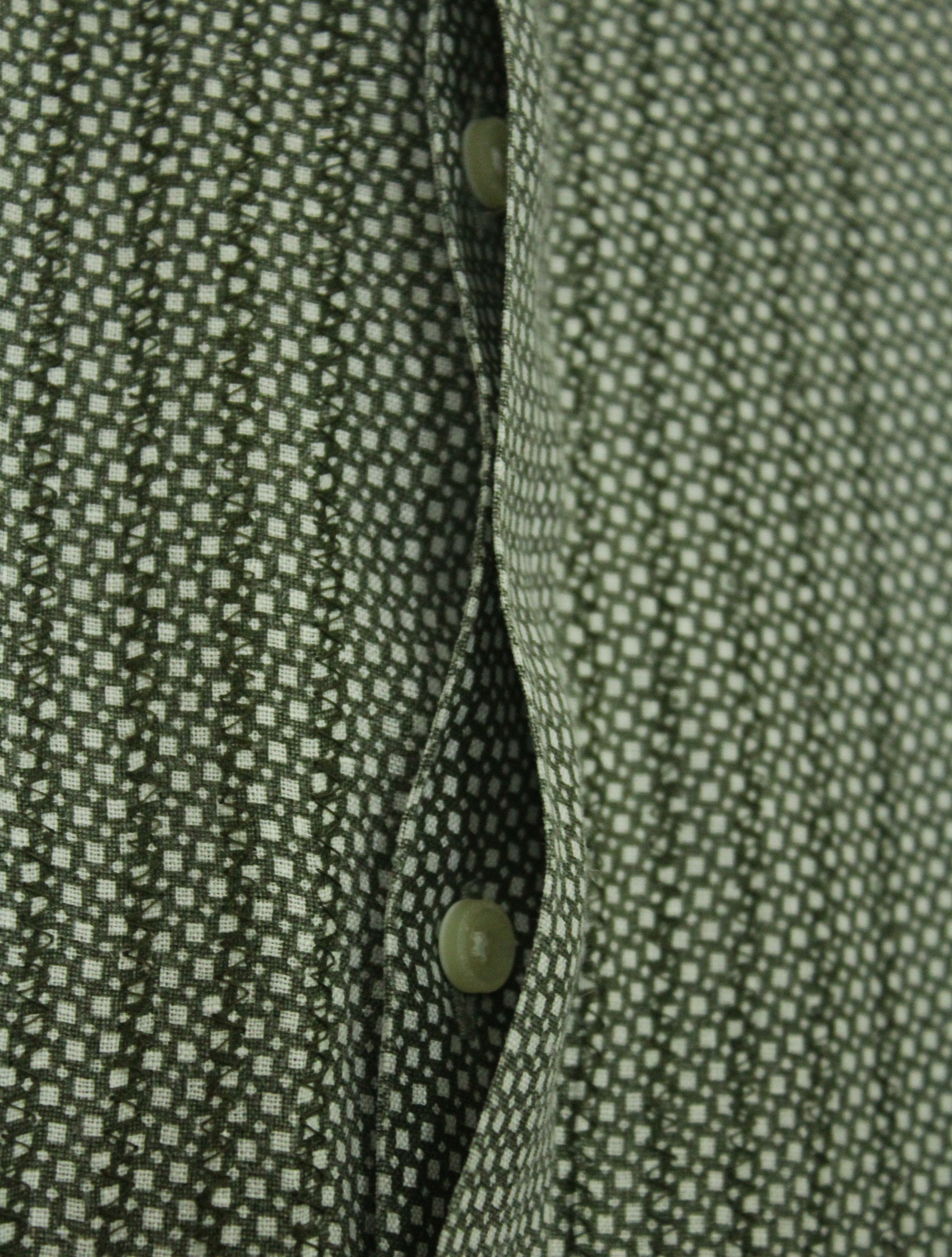Lanvin Vintage LANVIN Shirt Button Down Hidden Button Size US L / EU 52-54 / 3 - 5 Thumbnail