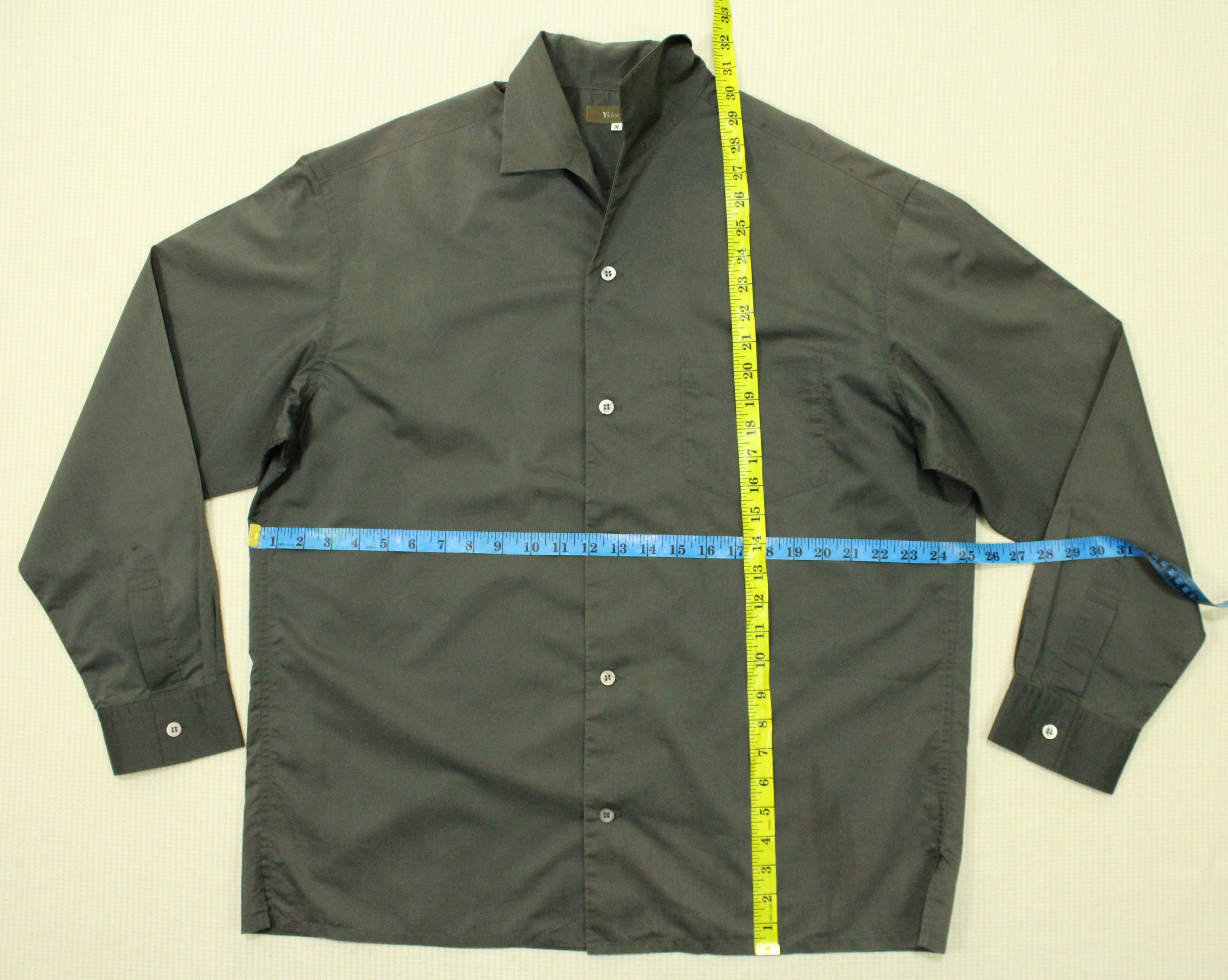 Yohji Yamamoto YOHJI YAMAMOTO Shirt Lightweight Vintage Sunfaded Distressed Size US M / EU 48-50 / 2 - 11 Thumbnail
