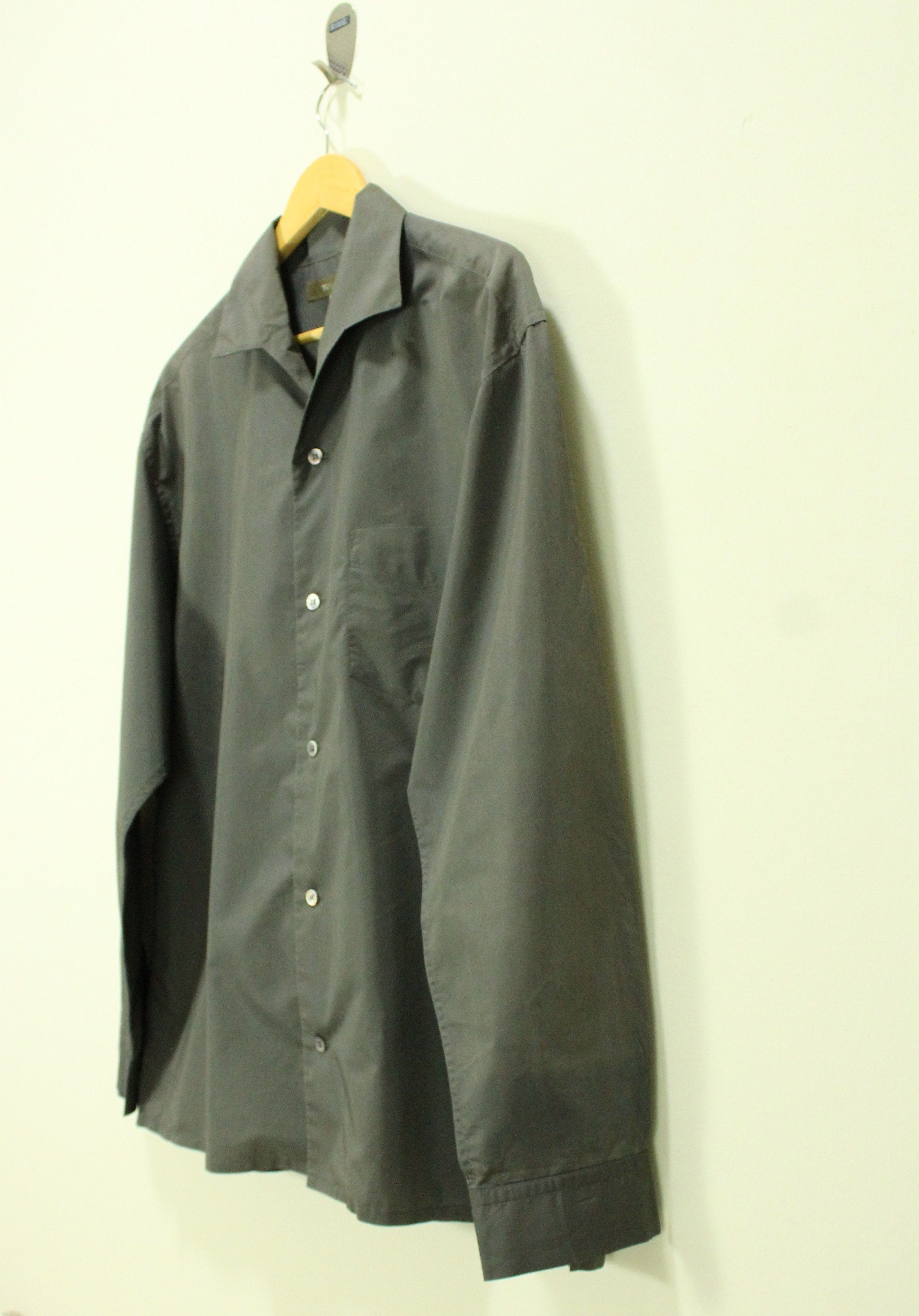 Yohji Yamamoto YOHJI YAMAMOTO Shirt Lightweight Vintage Sunfaded Distressed Size US M / EU 48-50 / 2 - 5 Thumbnail