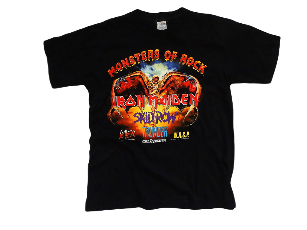 Iron Maiden Slayer 1992 T-Shirt Tee M