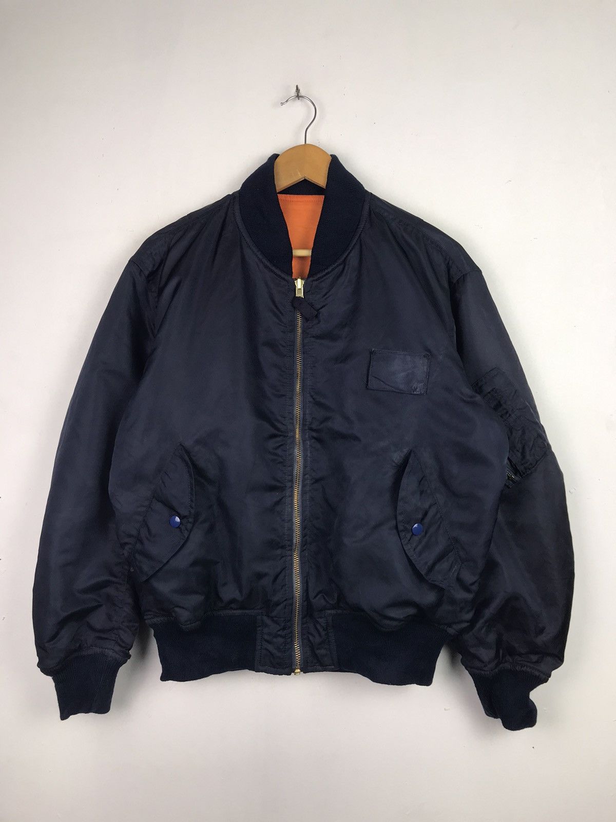 Japanese Brand × Vintage Flip Side Staff Bomber Jacket Back Hit Size US L / EU 52-54 / 3 - 1 Thumbnail
