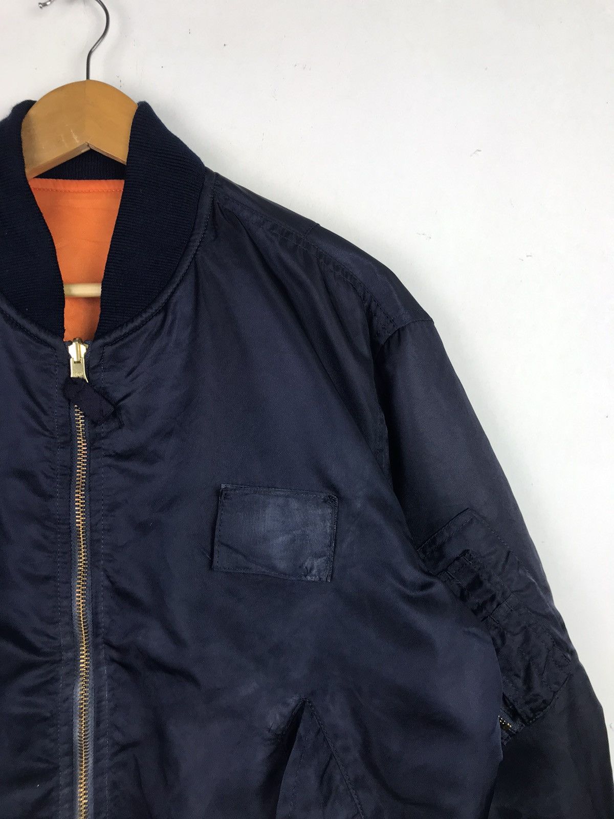 Japanese Brand × Vintage Flip Side Staff Bomber Jacket Back Hit Size US L / EU 52-54 / 3 - 4 Thumbnail