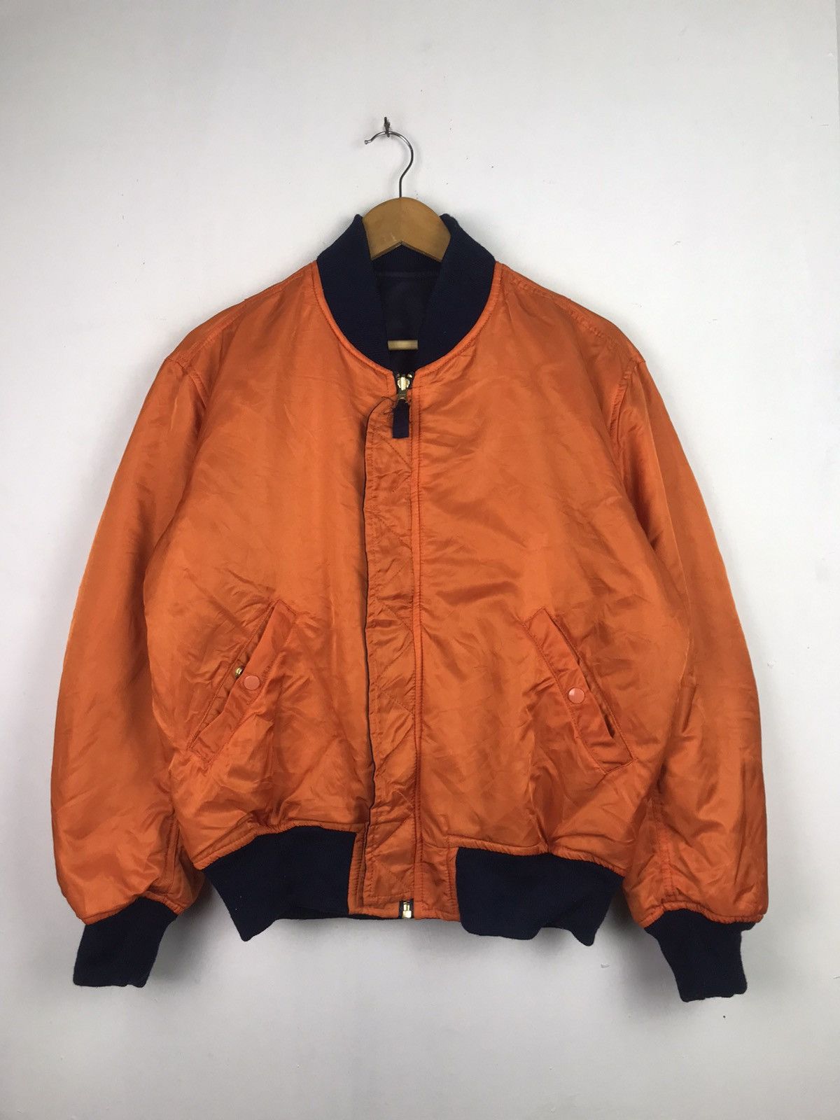 Japanese Brand × Vintage Flip Side Staff Bomber Jacket Back Hit Size US L / EU 52-54 / 3 - 8 Thumbnail
