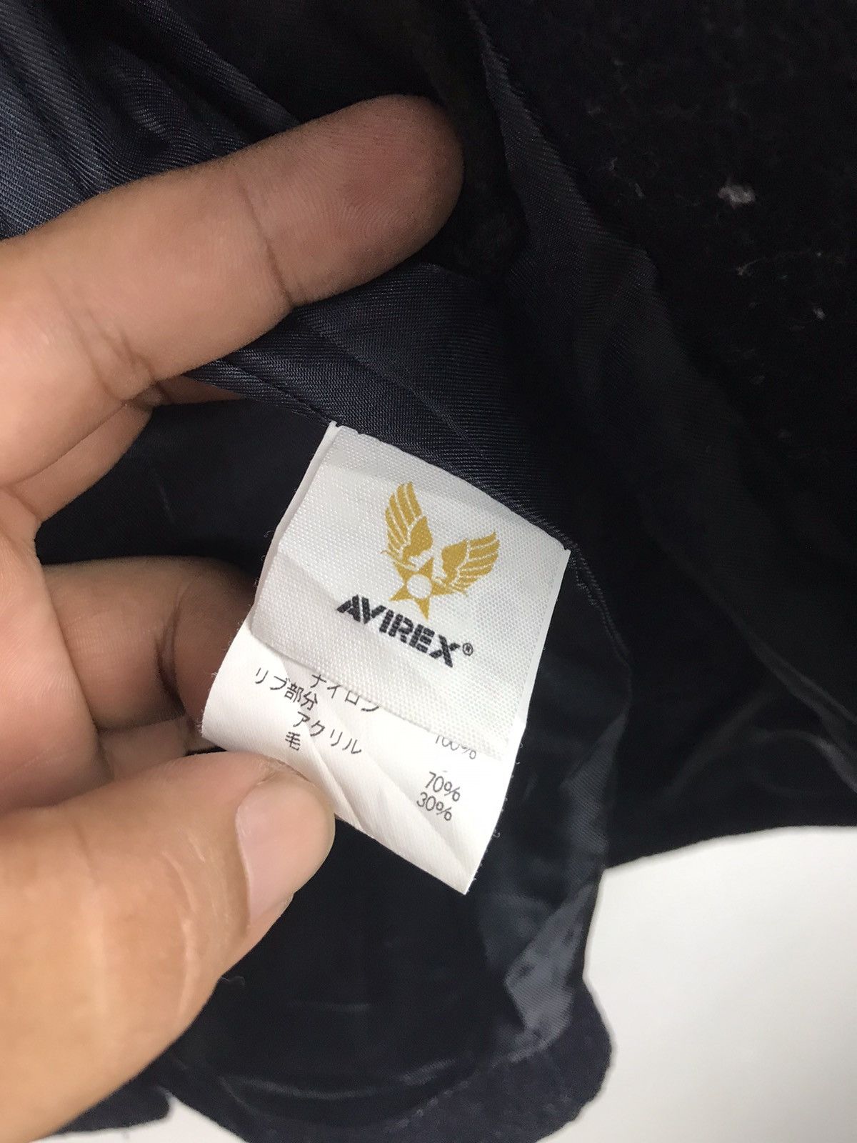 Avirex Avirex MFG Rare Design Wool Jacket Size US M / EU 48-50 / 2 - 10 Thumbnail