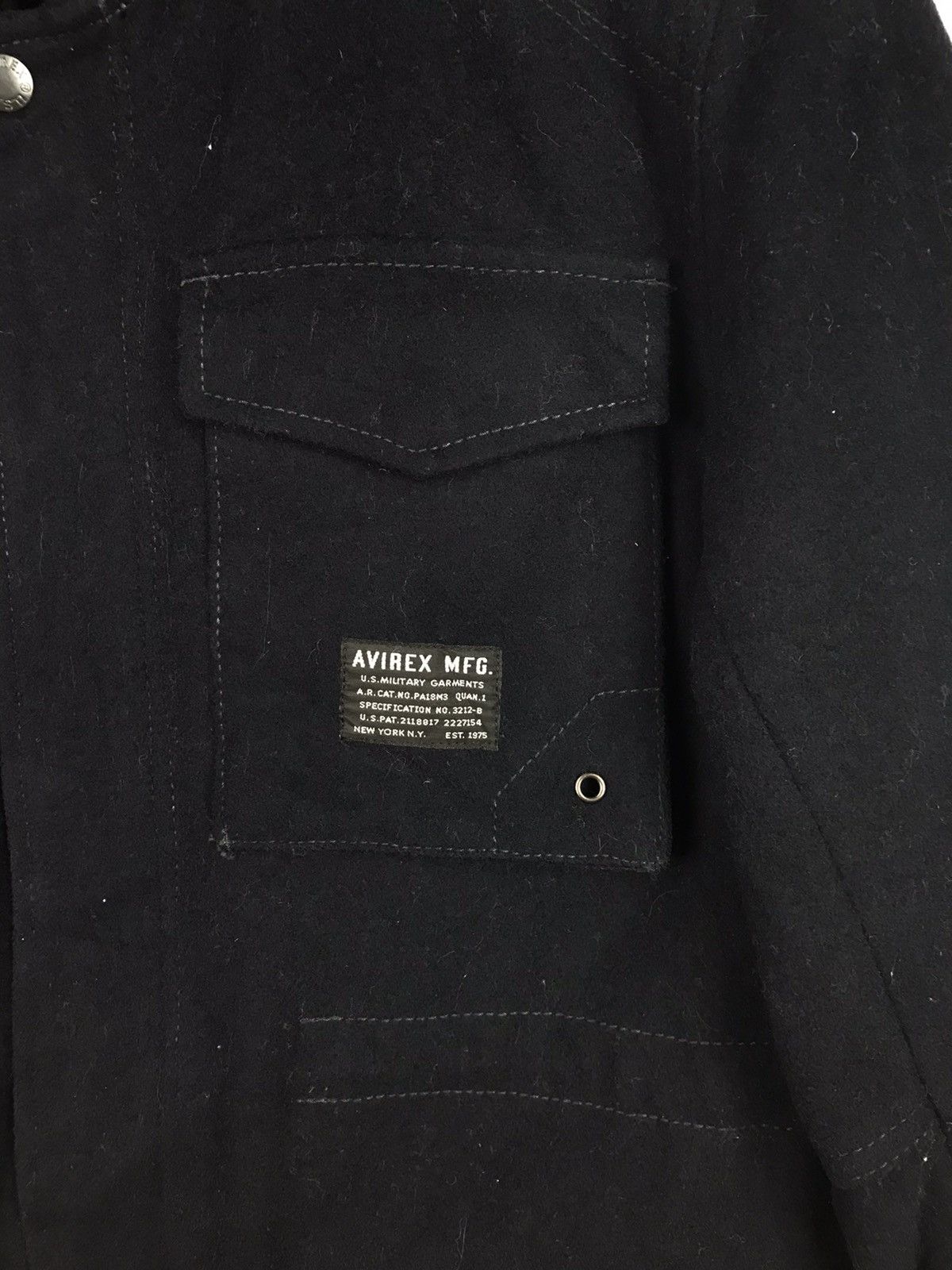 Avirex Avirex MFG Rare Design Wool Jacket Size US M / EU 48-50 / 2 - 7 Thumbnail
