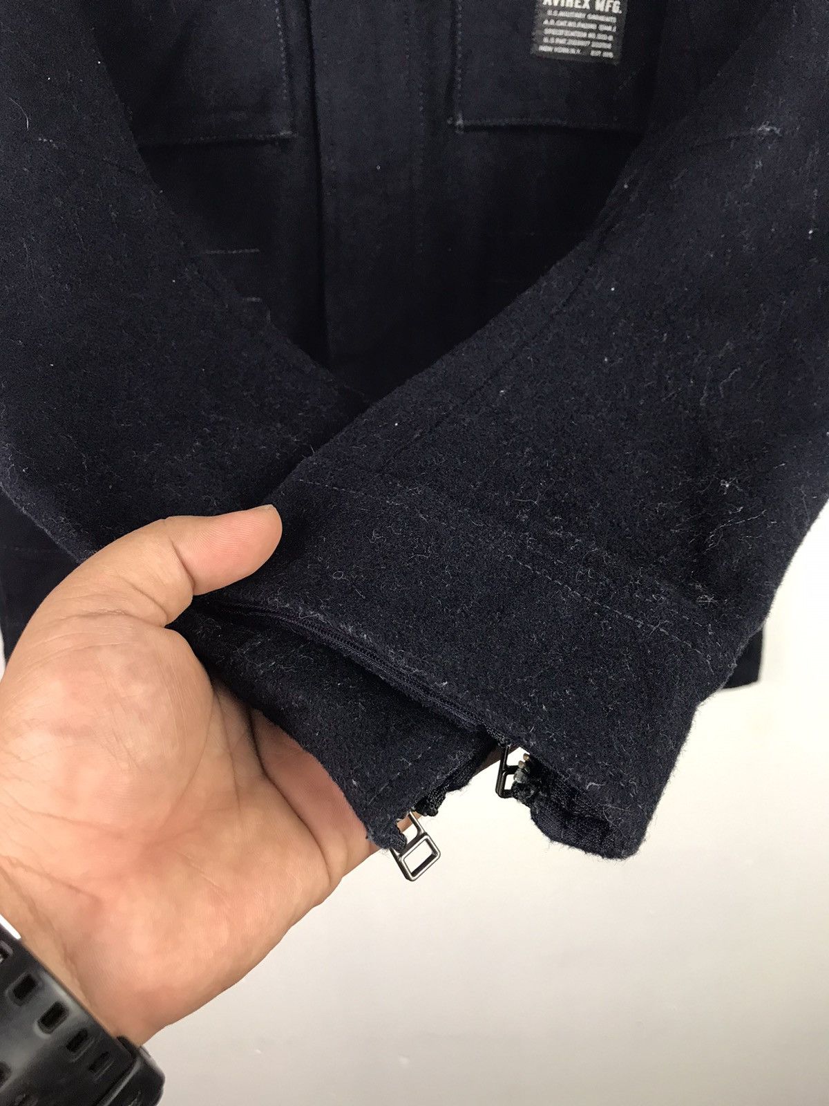 Avirex Avirex MFG Rare Design Wool Jacket Size US M / EU 48-50 / 2 - 8 Thumbnail