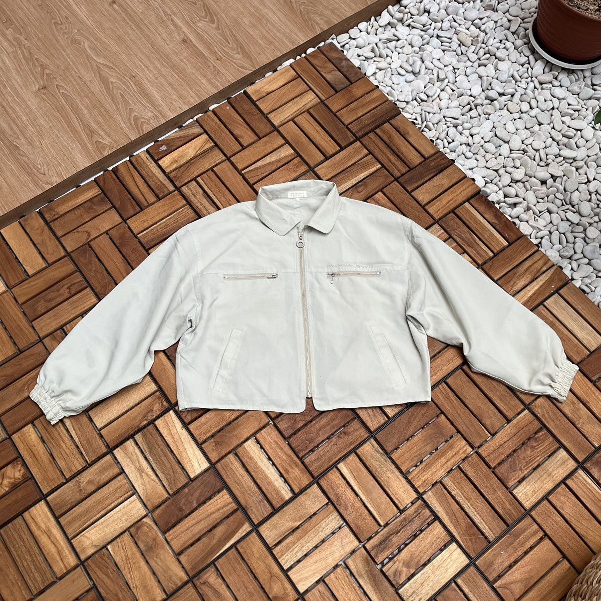 Balenciaga 1990's Balenciaga Sports Croped Jacket Women's Size L / US 10 / IT 46 - 4 Thumbnail