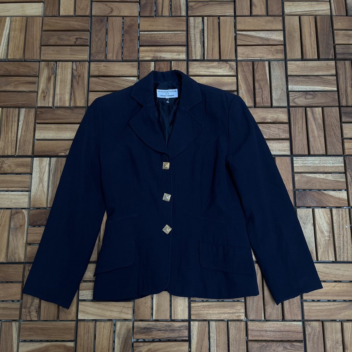 Balenciaga Vintage Rare Balenciaga Kuwaits Airways Blazers Size M / US 6-8 / IT 42-44 - 1 Thumbnail