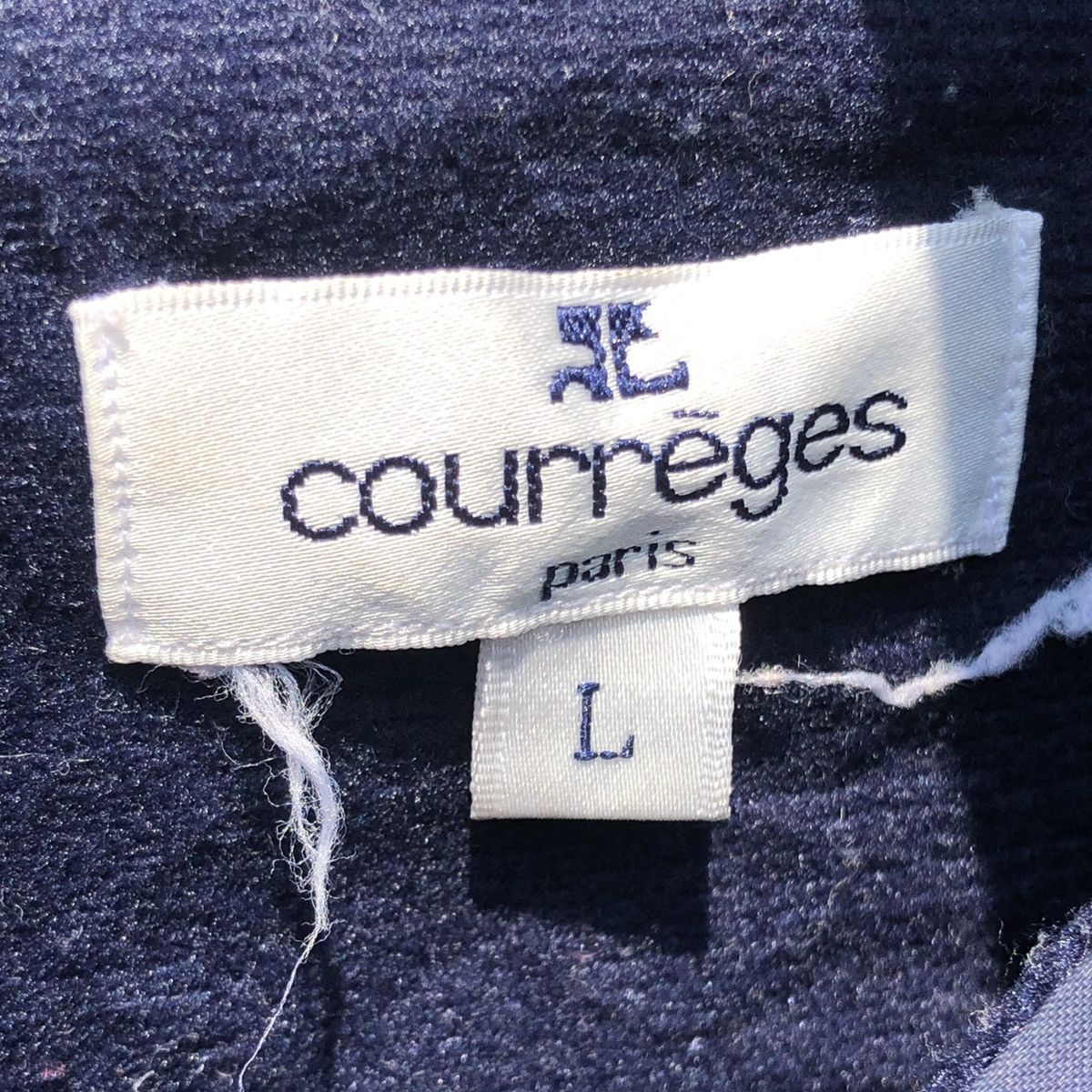 Courreges Vintage Courreges Paris Jacket Full Taped Big Logo Size US L / EU 52-54 / 3 - 7 Thumbnail