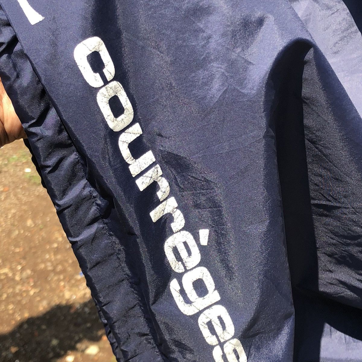 Courreges Vintage Courreges Paris Jacket Full Taped Big Logo Size US L / EU 52-54 / 3 - 10 Thumbnail
