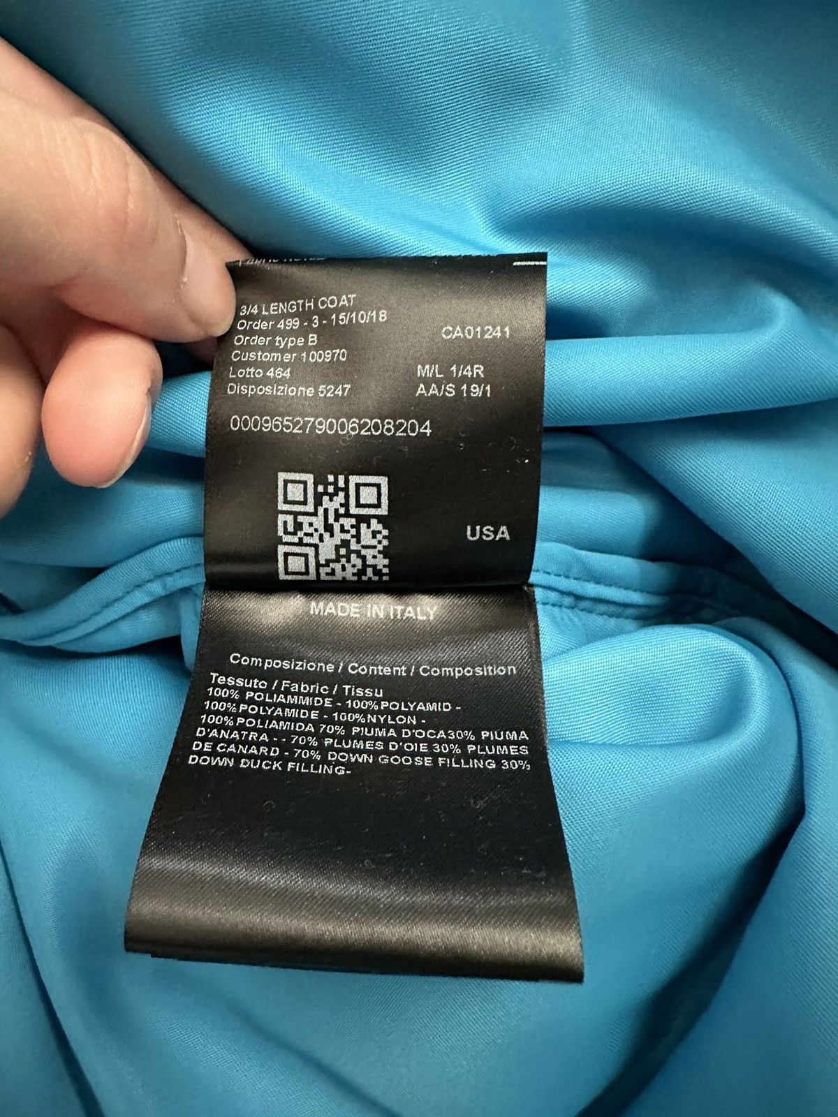 Calvin Klein 205W39NYC Oversized Quilted Shell Down Jacket with Gilet Resort 2019 Size US M / EU 48-50 / 2 - 6 Thumbnail
