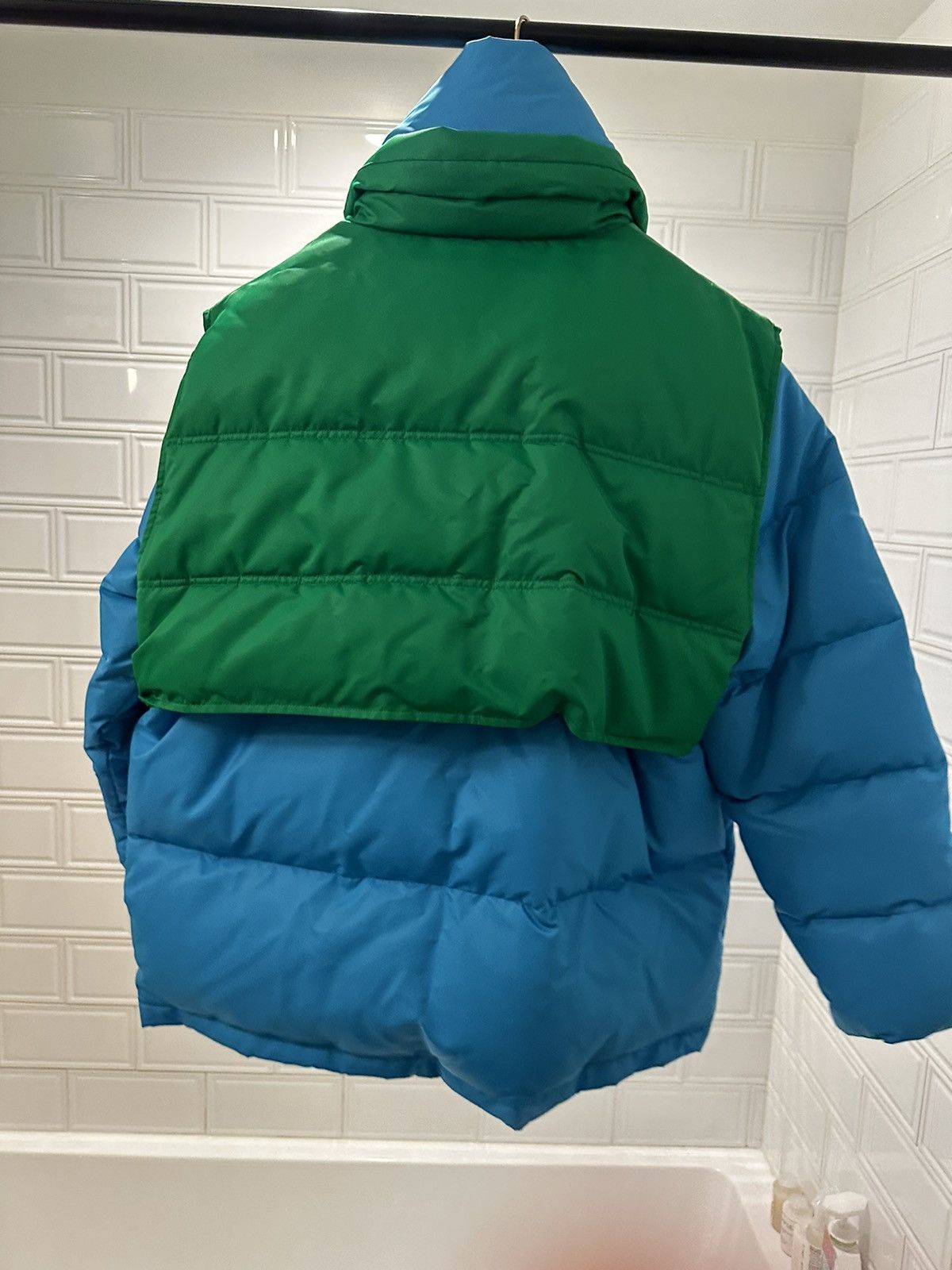 Calvin Klein 205W39NYC Oversized Quilted Shell Down Jacket with Gilet Resort 2019 Size US M / EU 48-50 / 2 - 3 Thumbnail