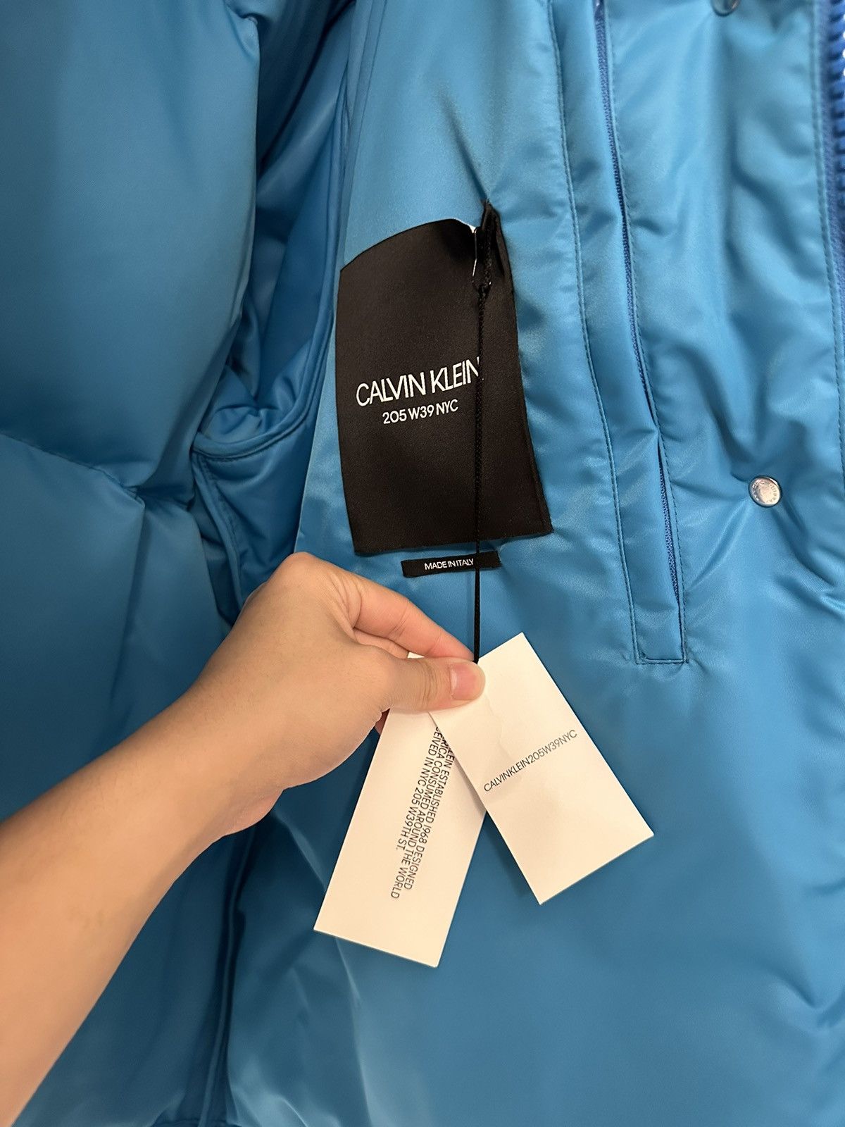 Calvin Klein 205W39NYC Oversized Quilted Shell Down Jacket with Gilet Resort 2019 Size US M / EU 48-50 / 2 - 4 Thumbnail