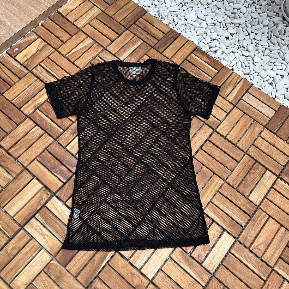 Japanese Brand × Seditionaries Seditionaries Mesh T Shirt Women's "Punk Not Dead" Size M / US 6-8 / IT 42-44 - 2 Thumbnail