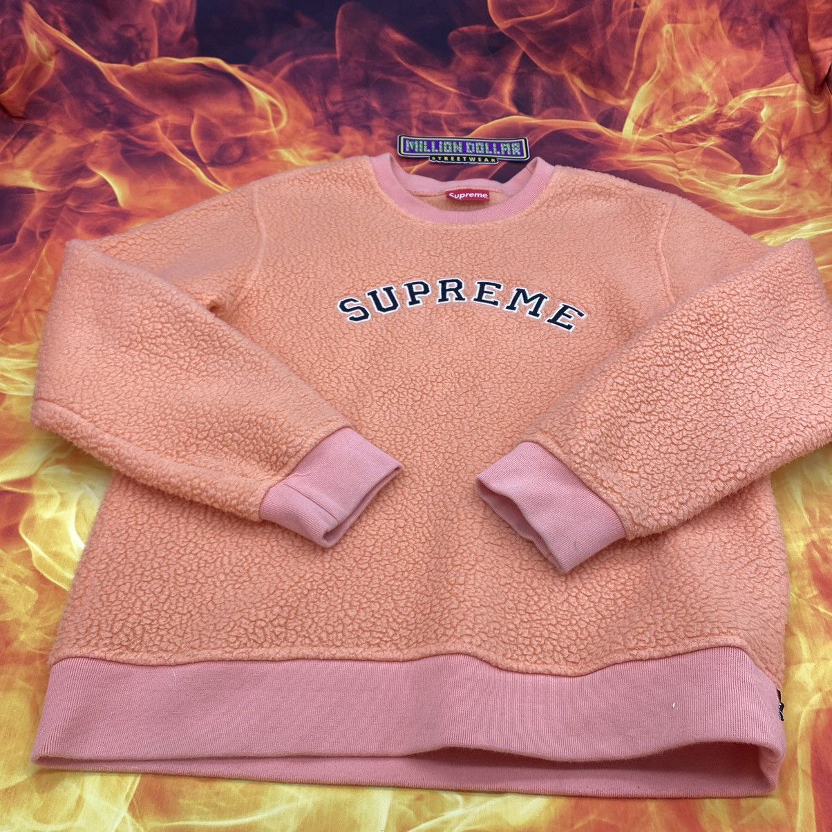 Supreme Polartec deep pile crewneck Size US L / EU 52-54 / 3 - 2 Thumbnail