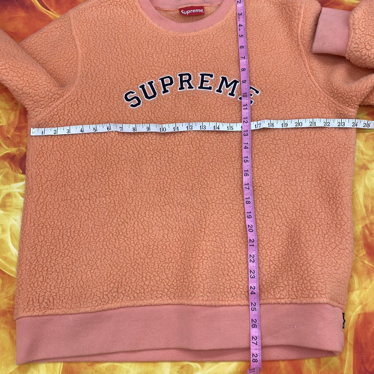 Supreme Polartec deep pile crewneck Size US L / EU 52-54 / 3 - 11 Thumbnail