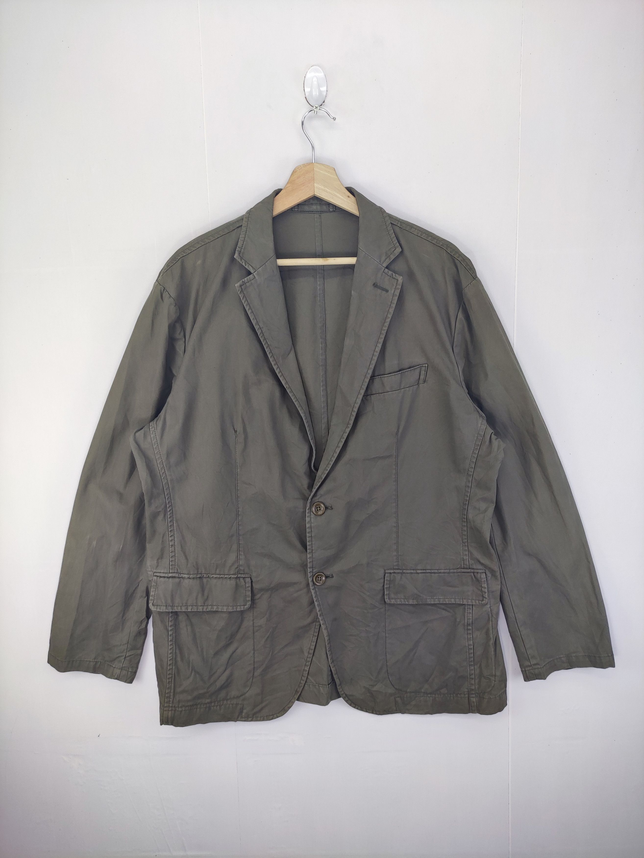 Japanese Brand Vintage Uniqlo Chore Jacket Coat Size US L / EU 52-54 / 3 - 1 Thumbnail