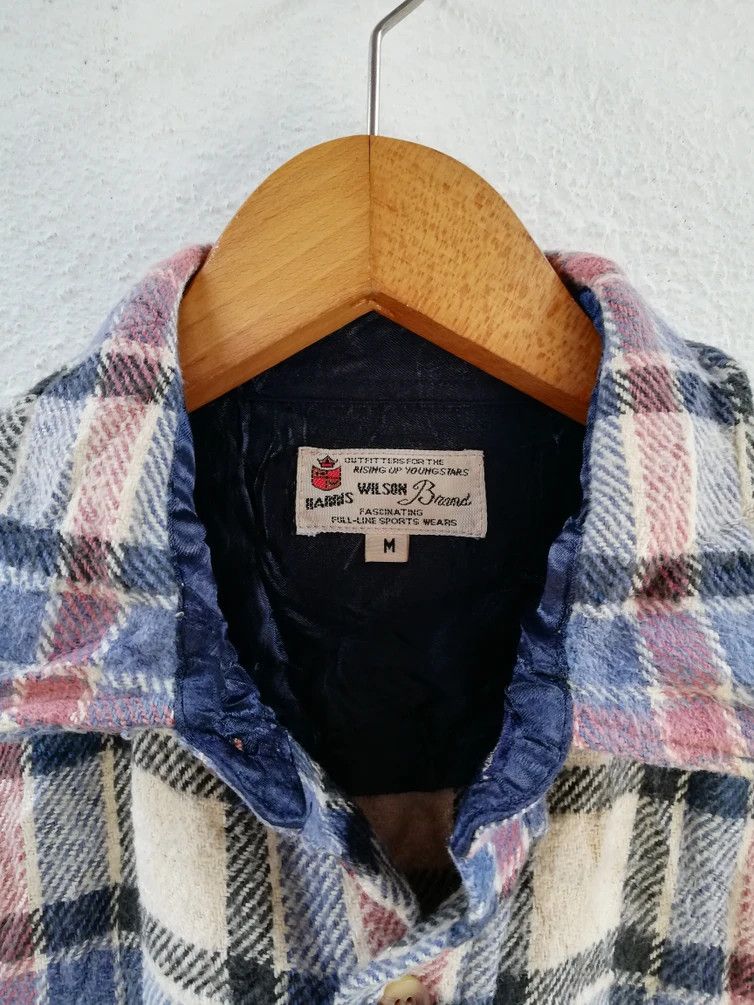 Flannel RARE Harris Wilson DOUBLE POCKET PLAID FLANNEL M Size US M / EU 48-50 / 2 - 7 Thumbnail