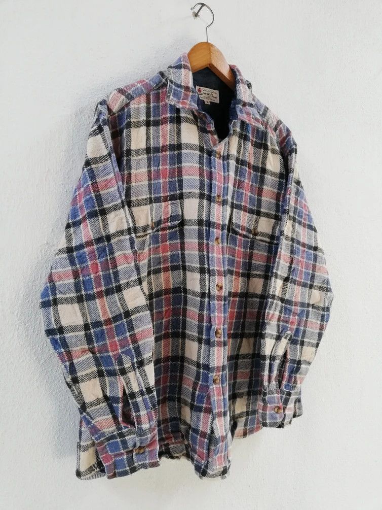Flannel RARE Harris Wilson DOUBLE POCKET PLAID FLANNEL M Size US M / EU 48-50 / 2 - 4 Thumbnail
