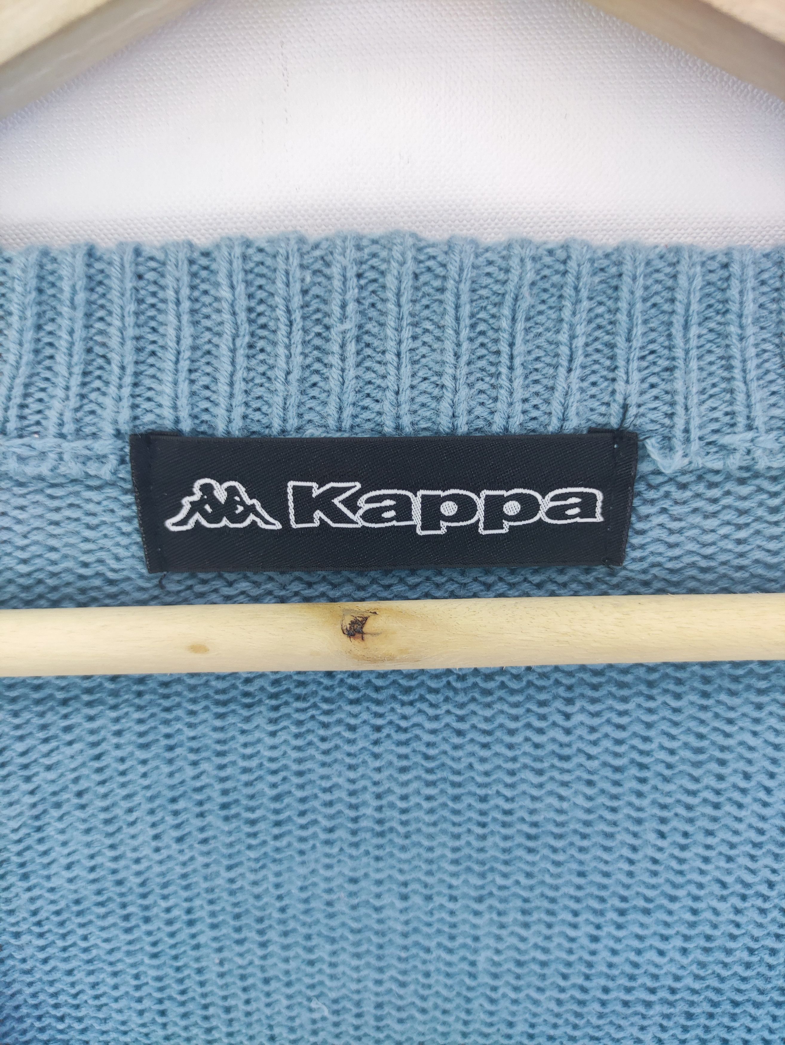 Kappa Vintage Kappa Cardigan Sweater Size US XL / EU 56 / 4 - 2 Thumbnail