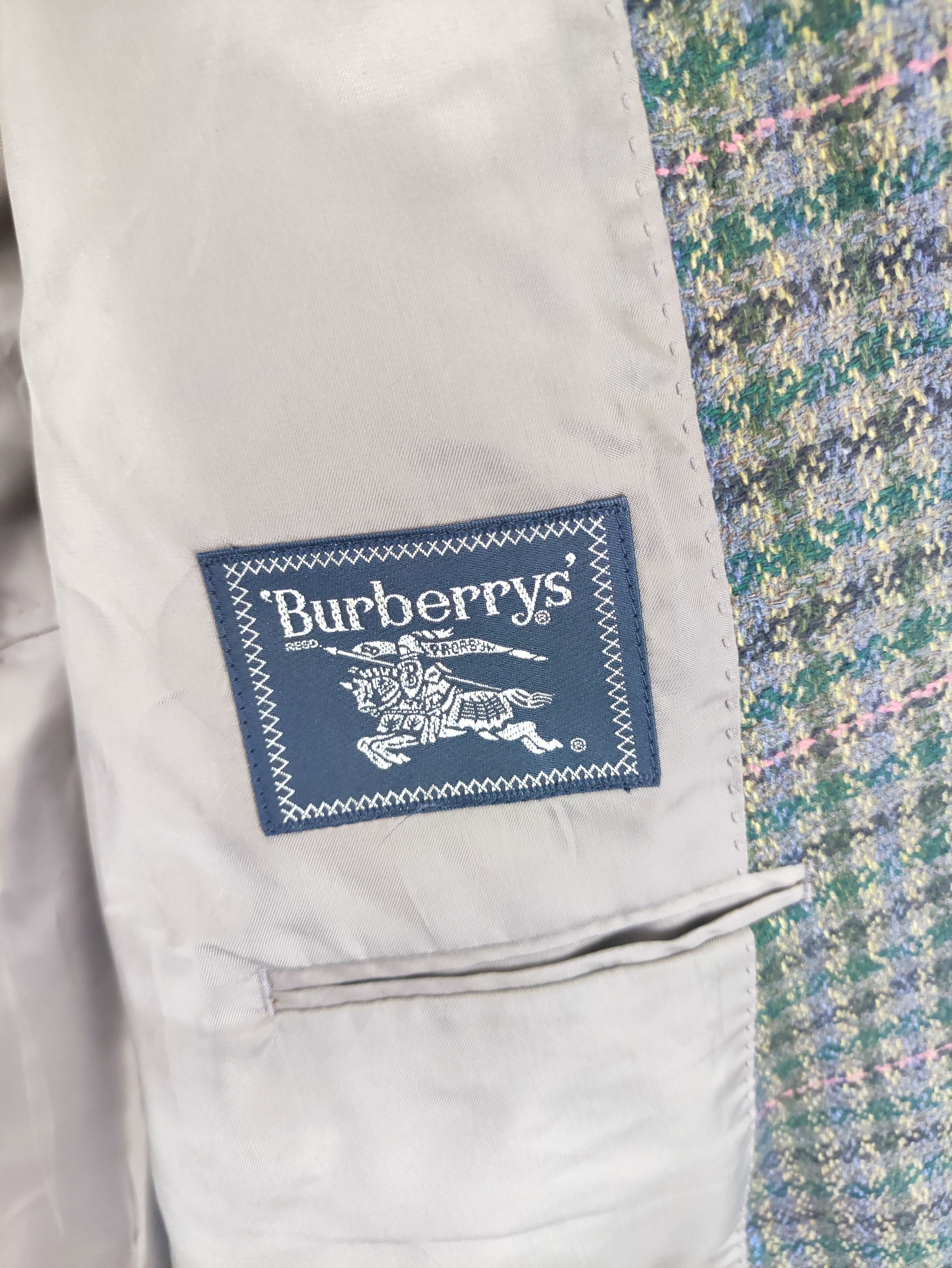 Burberry Vintage Burberry Wool Coat Blazer Jacket Size US M / EU 48-50 / 2 - 4 Thumbnail