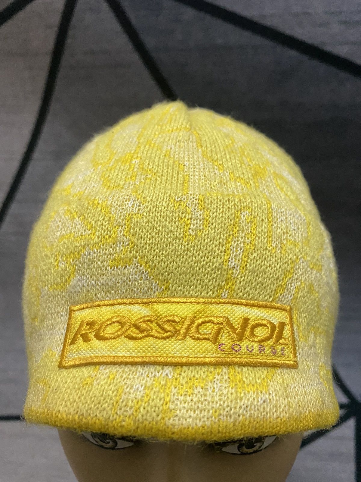 Japanese Brand Rossignol Course Patches Beanie Short Hat Size ONE SIZE - 2 Thumbnail