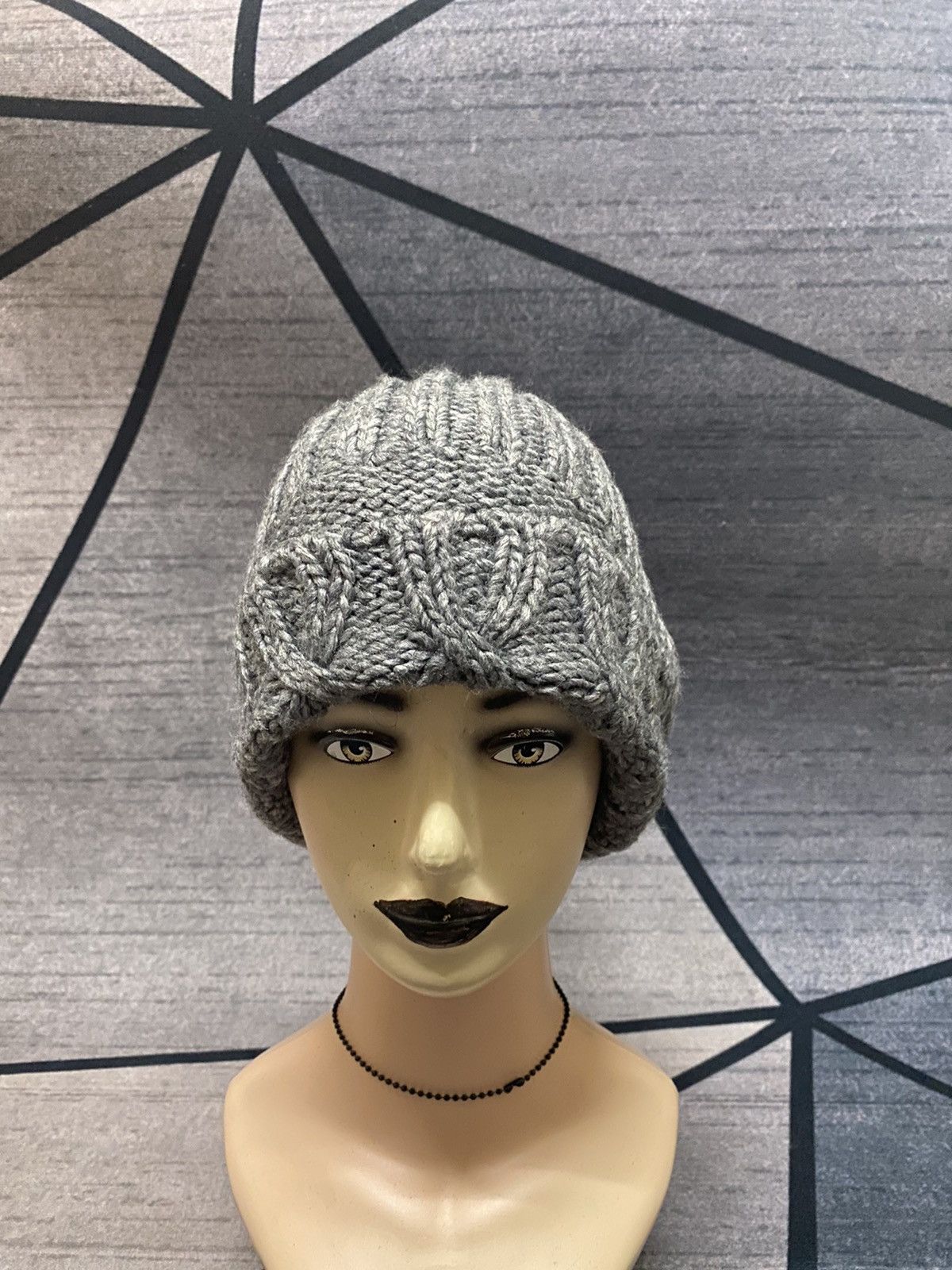 Other FERRUCCIO VECCHI Knitted Beanie Hat Size ONE SIZE - 3 Thumbnail