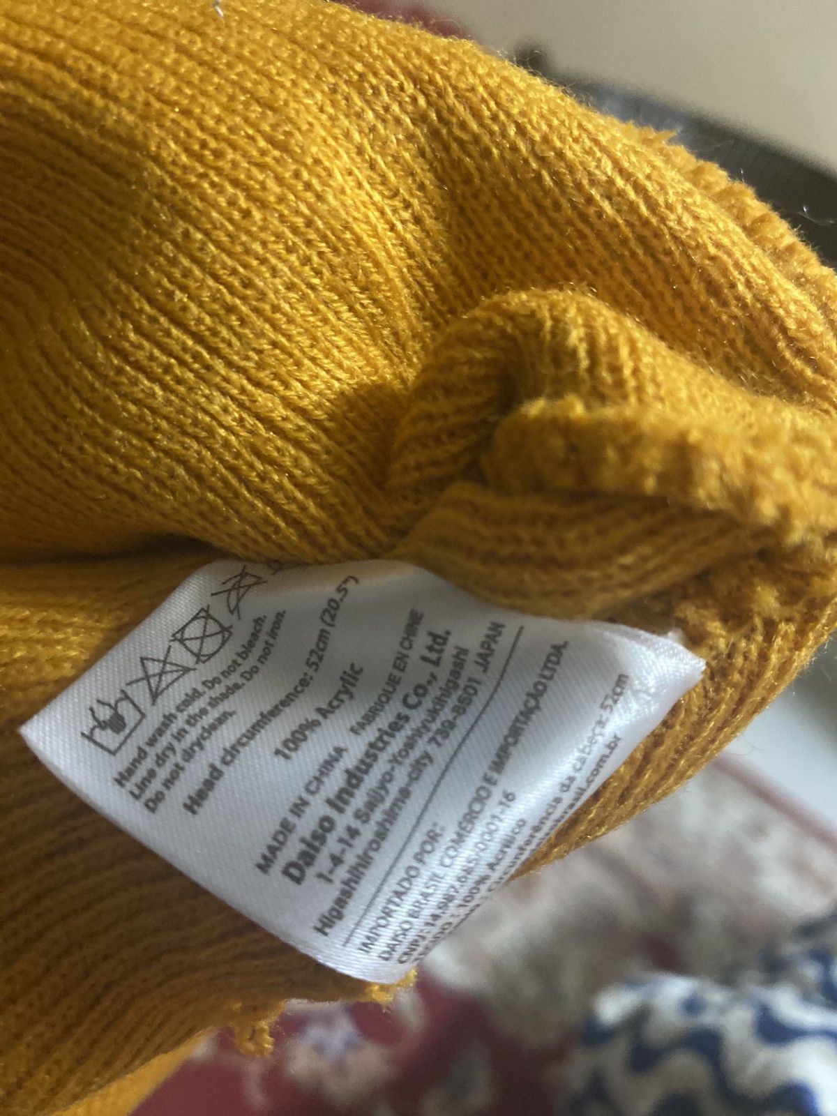 Japanese Brand Daiso Industries The Winter Season Short Beanie Hat Size ONE SIZE - 5 Thumbnail