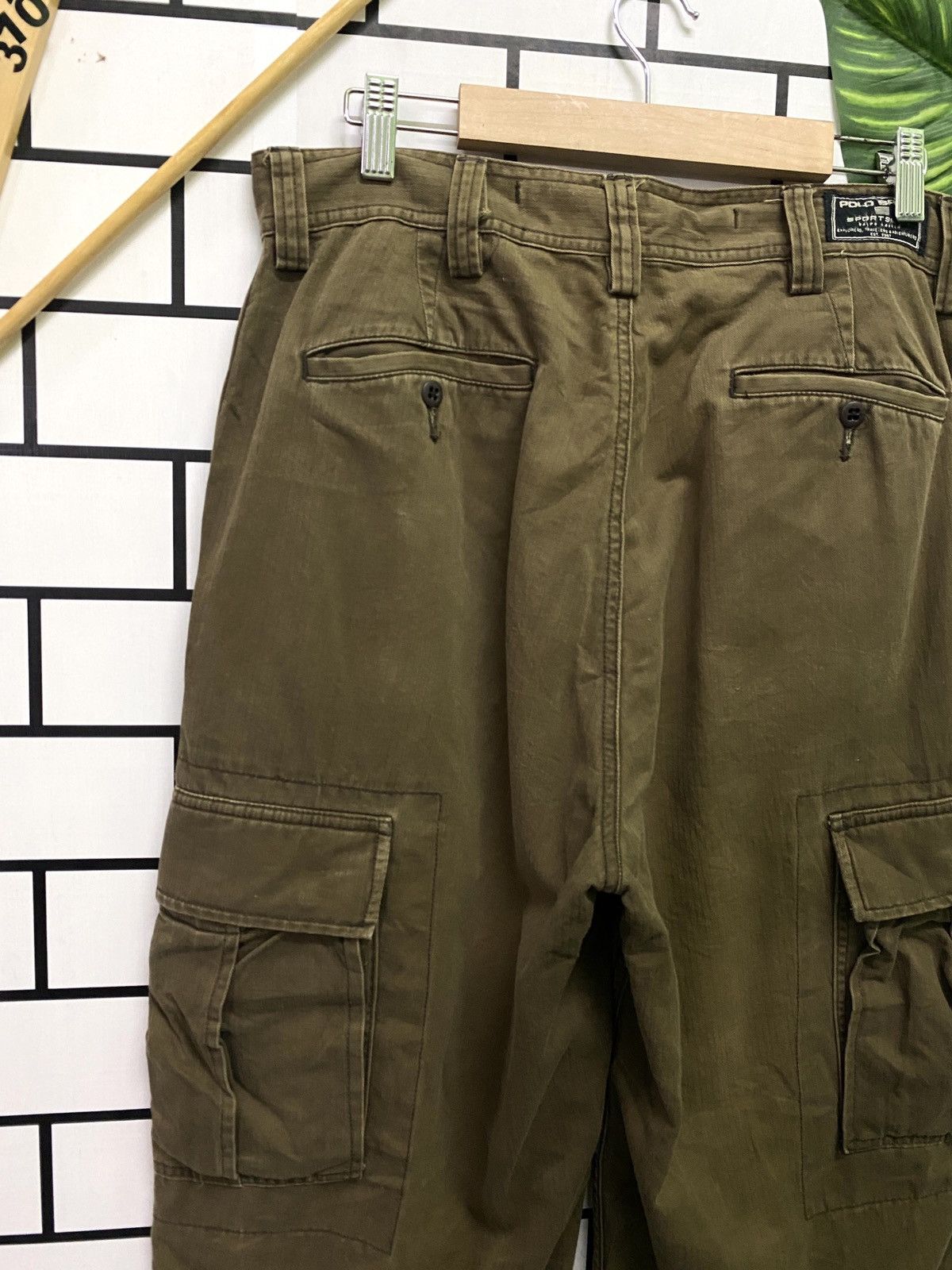 Polo Ralph Lauren Polo Sport Ralph Lauren Multipocket Cargo Pants Size US 30 / EU 46 - 10 Thumbnail