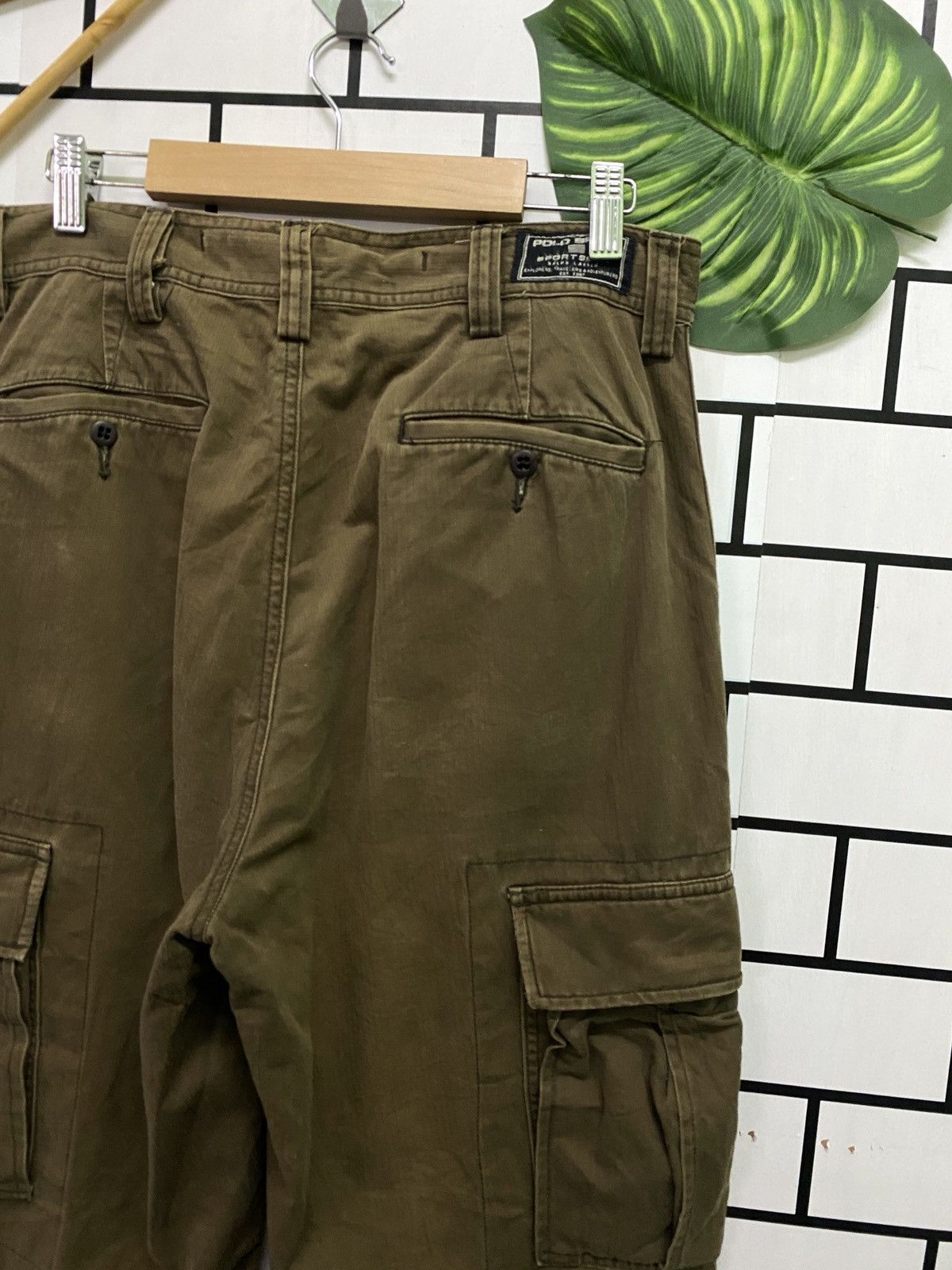 Polo Ralph Lauren Polo Sport Ralph Lauren Multipocket Cargo Pants Size US 30 / EU 46 - 11 Thumbnail