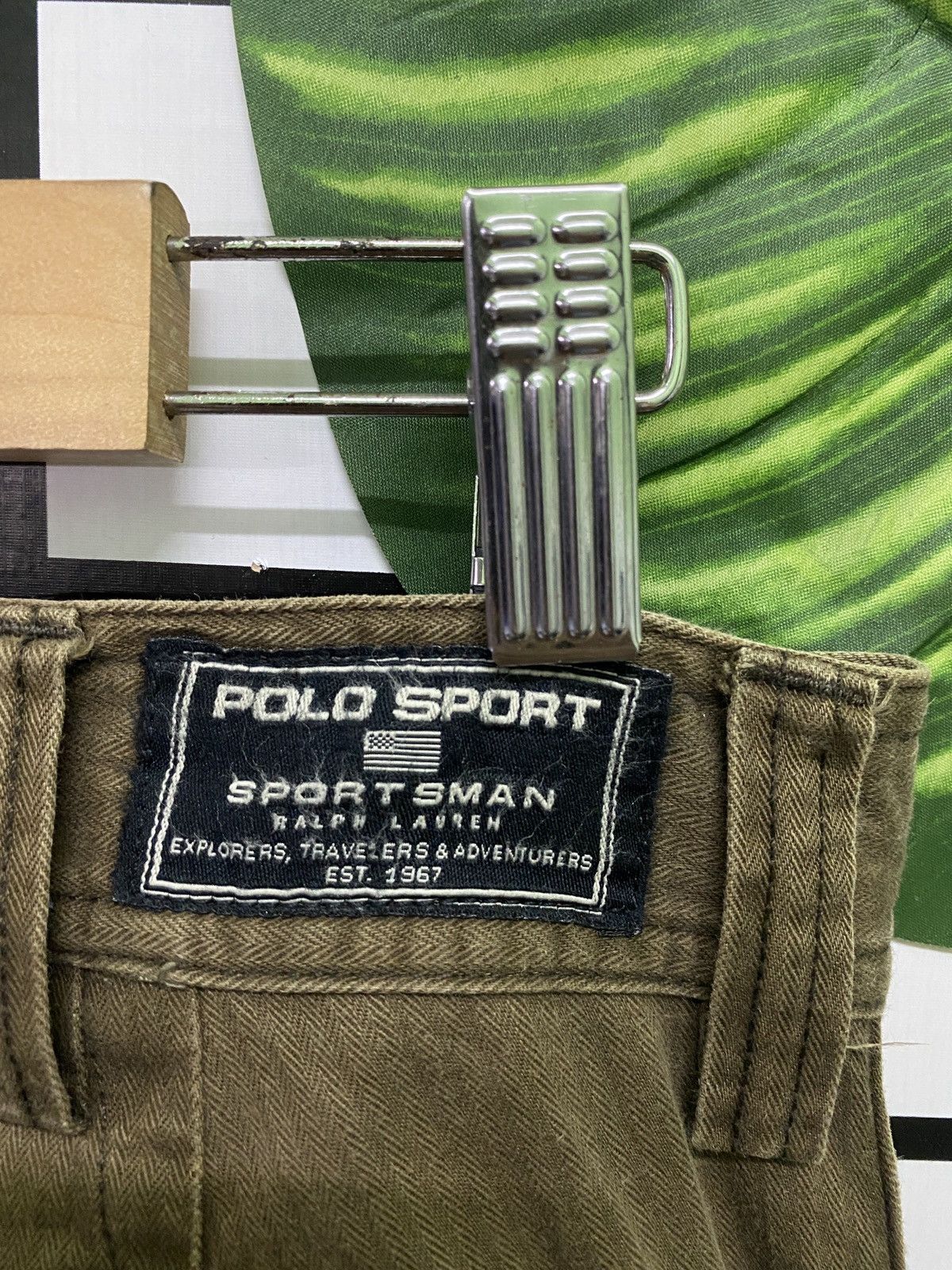 Polo Ralph Lauren Polo Sport Ralph Lauren Multipocket Cargo Pants Size US 30 / EU 46 - 16 Thumbnail