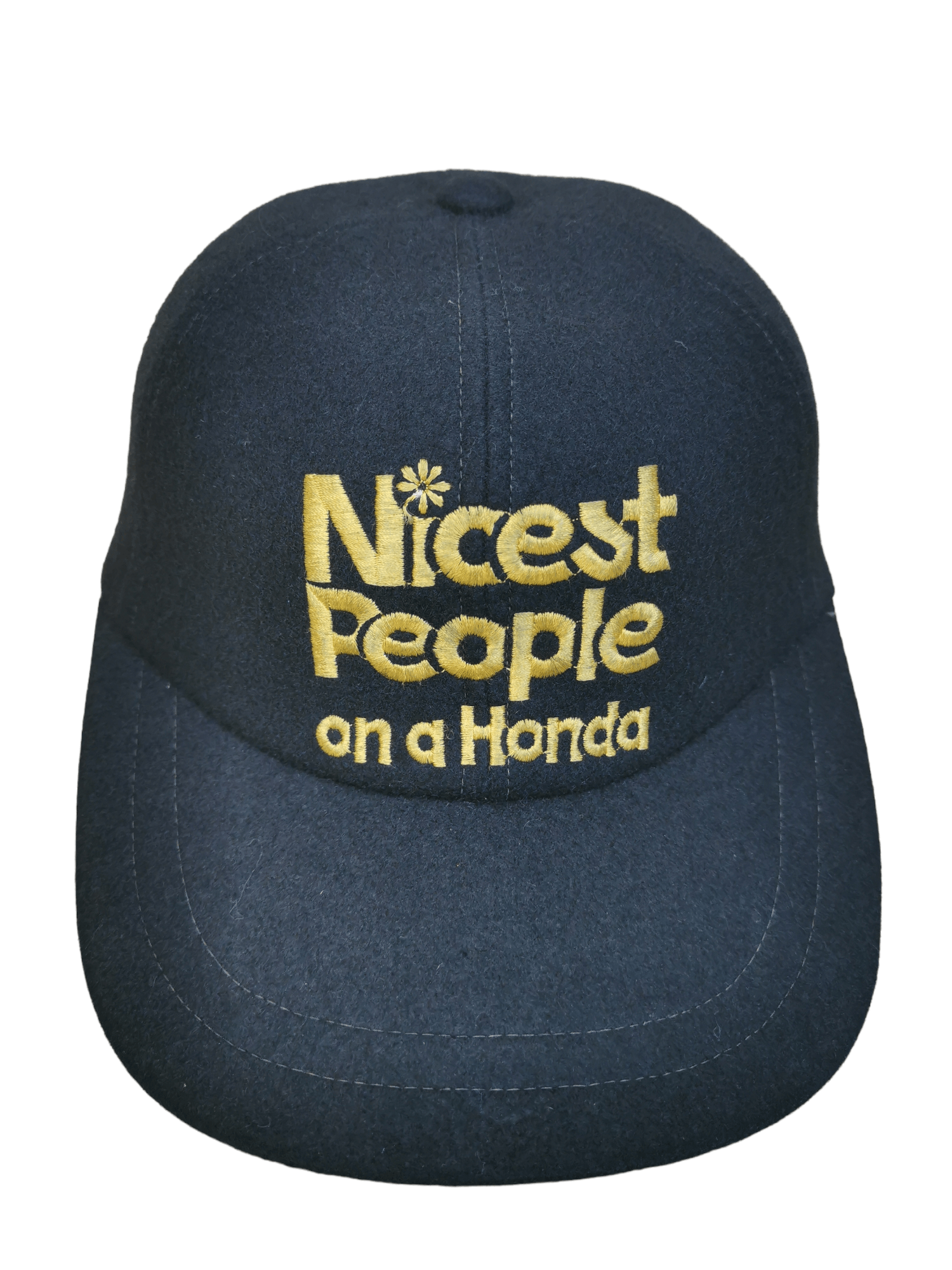 Honda VINTAGE NICEST PEOPLE ON A HONDA HAT CAP Size ONE SIZE - 1 Thumbnail