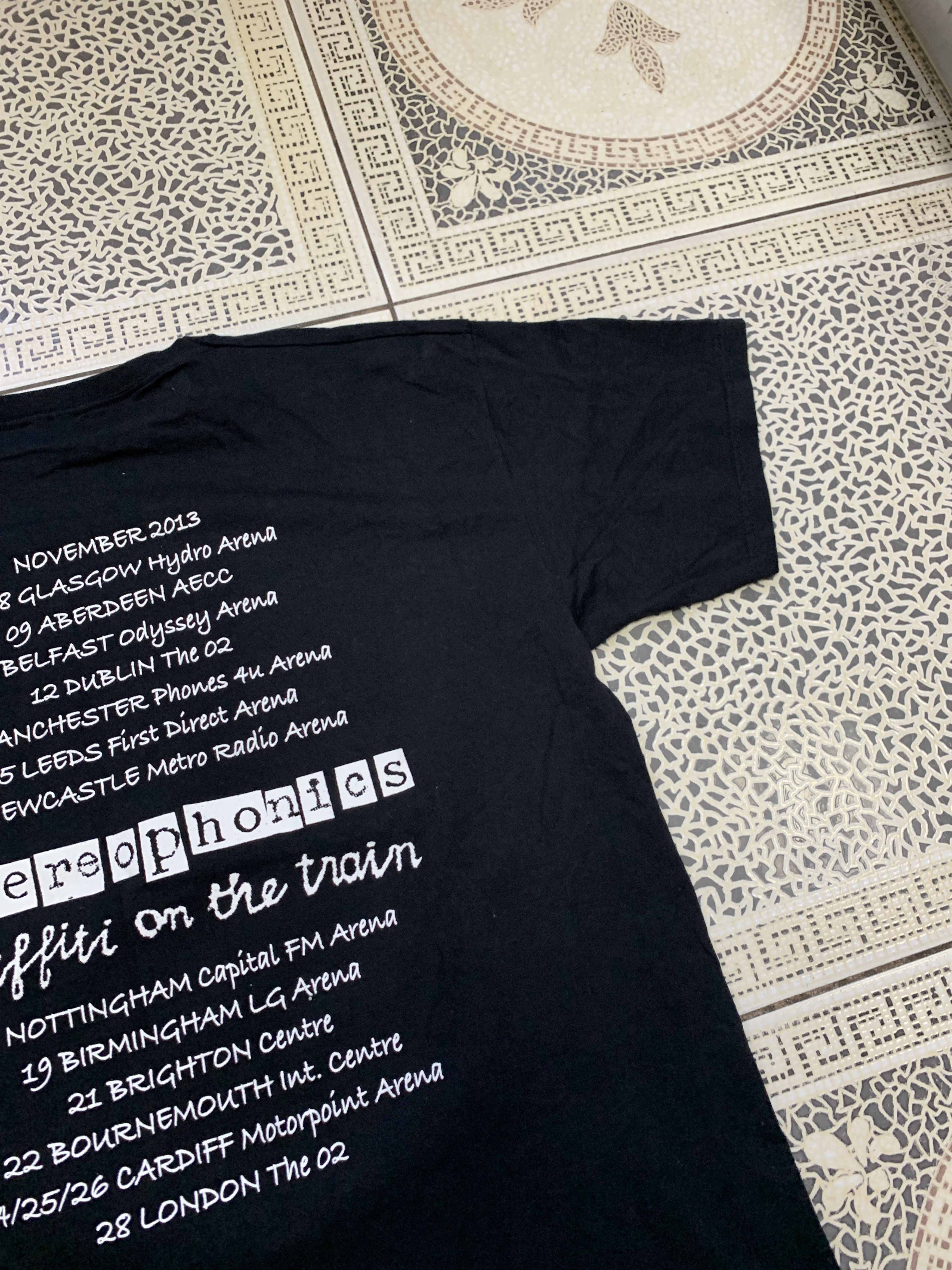 Band Tees Stereophonics 2013 tour tee Size US XL / EU 56 / 4 - 11 Thumbnail