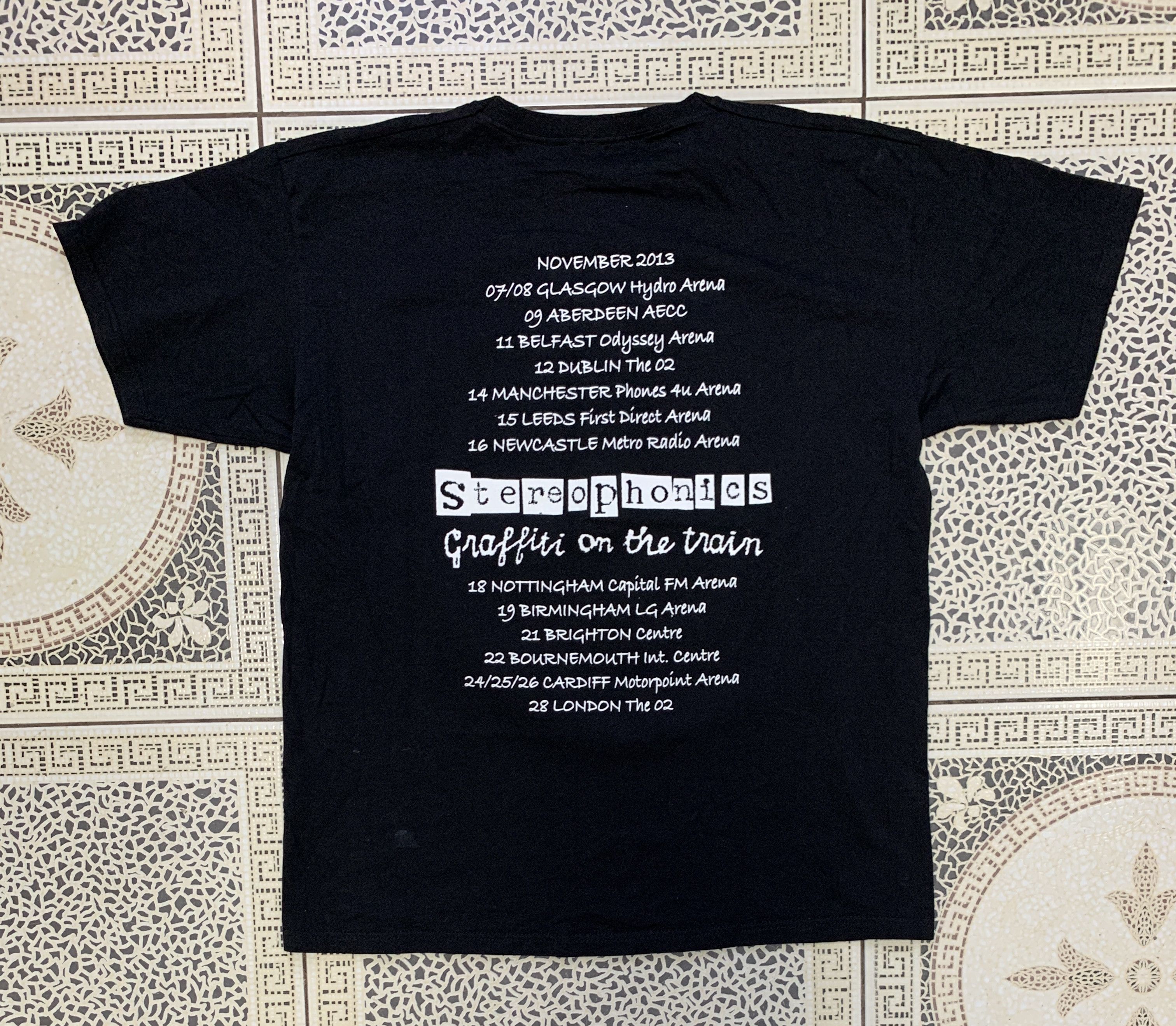 Band Tees Stereophonics 2013 tour tee Size US XL / EU 56 / 4 - 2 Thumbnail