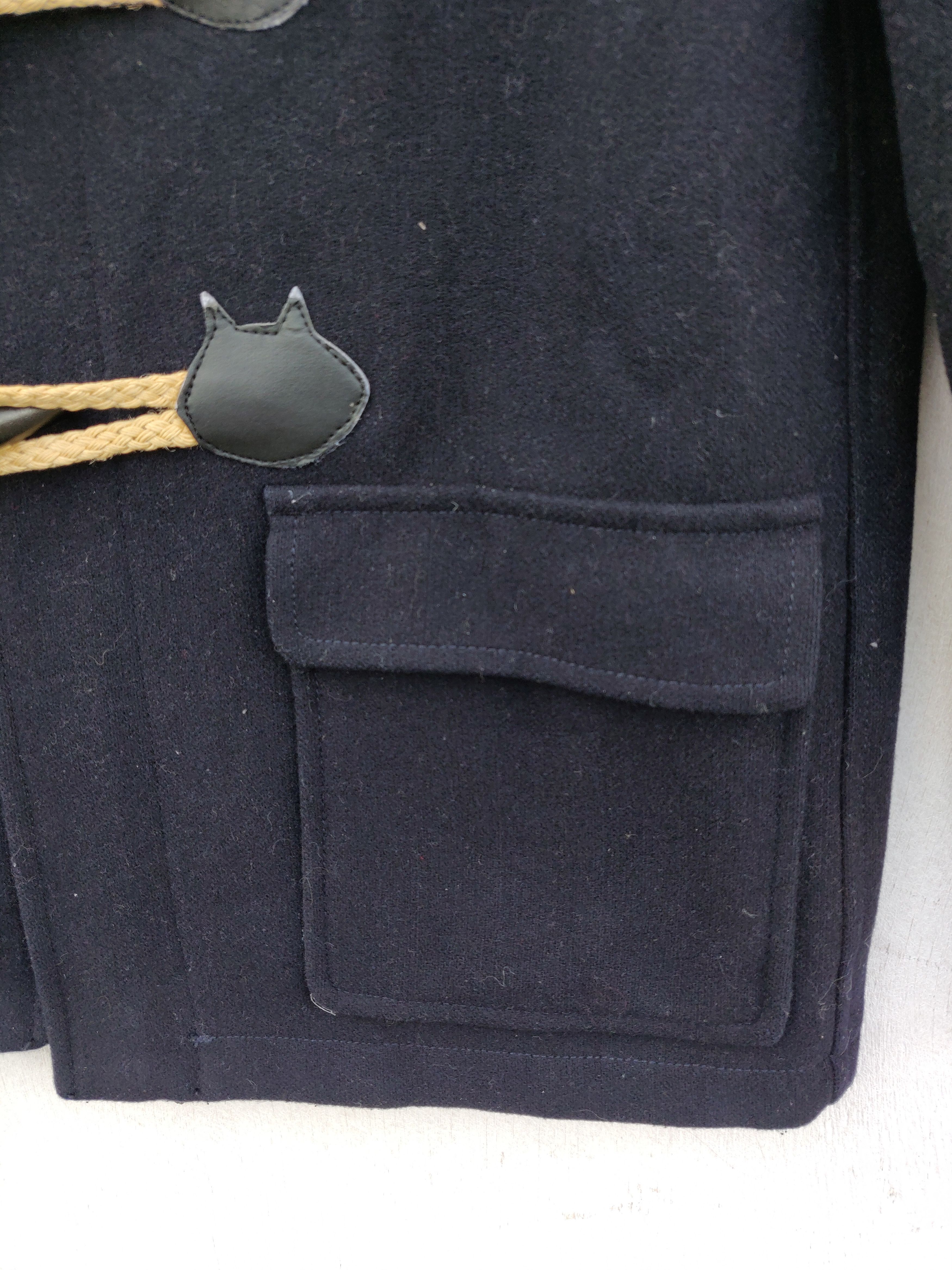 Designer × Issey Miyake × Japanese Brand Issey Miyake x Nèt-net Wool Hoodies Duffle Jacket Size US S / EU 44-46 / 1 - 7 Thumbnail