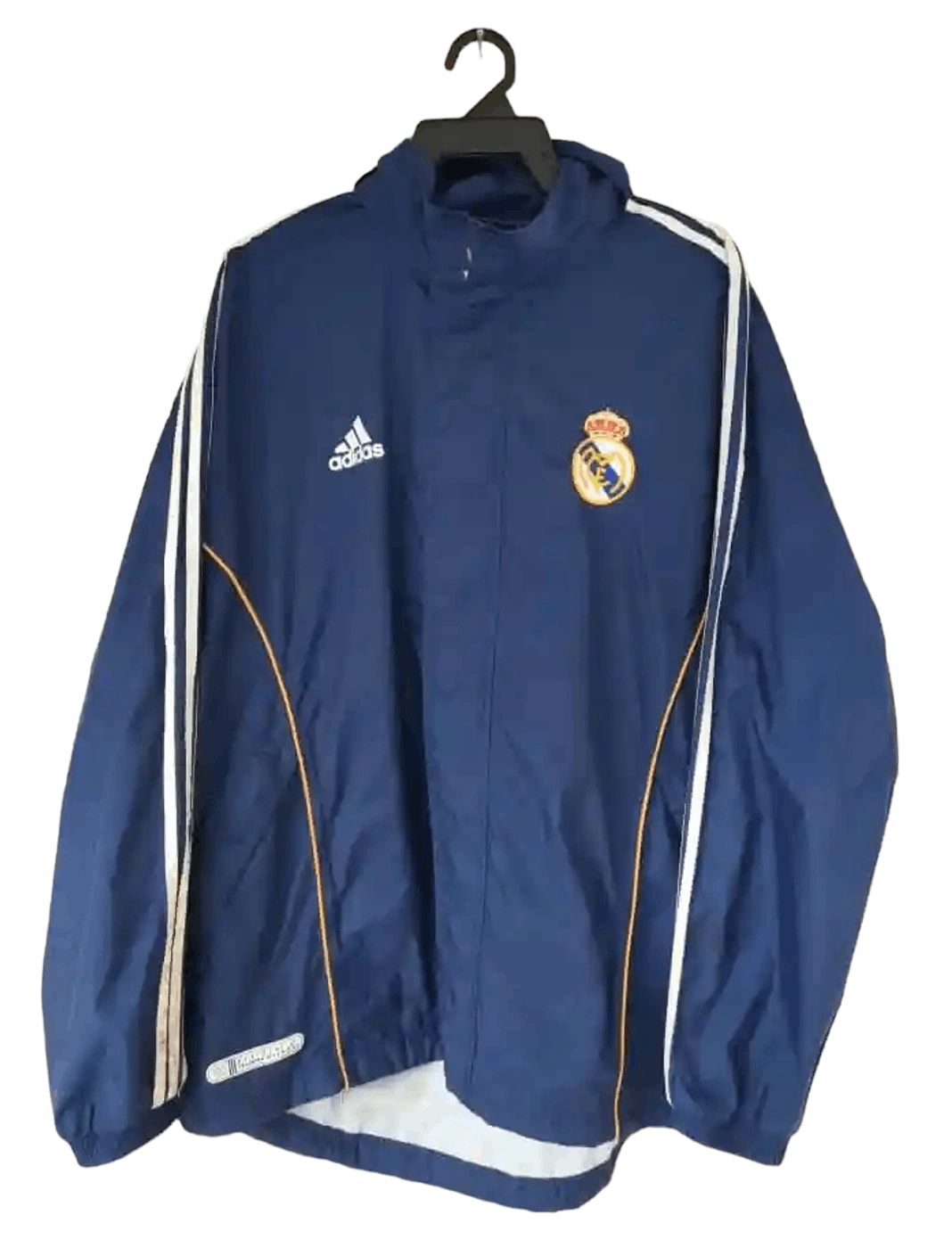 Vintage ❎ Vintage Adidas x Real Madrid Windbreaker Size US L / EU 52-54 / 3 - 1 Thumbnail