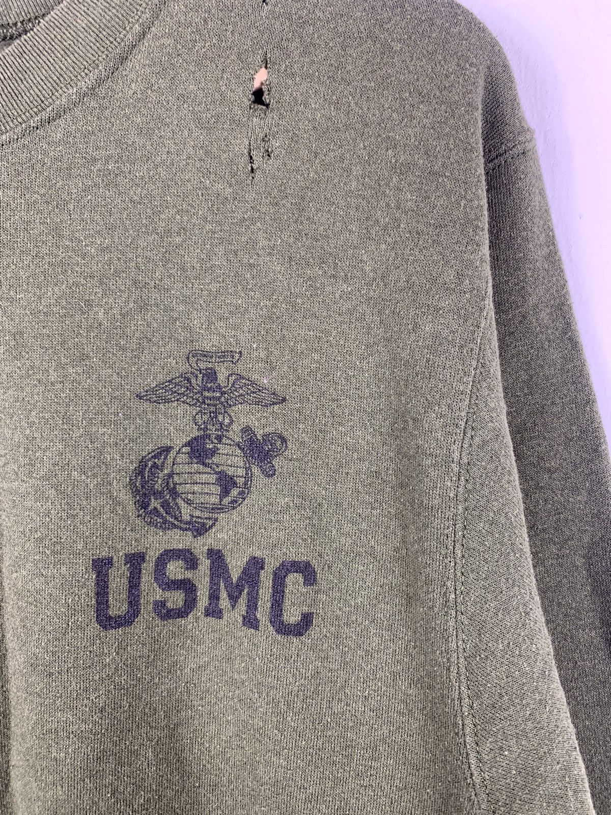 Vintage Vintage 90’s Military USMC Distressed Made In USA Size US S / EU 44-46 / 1 - 4 Thumbnail