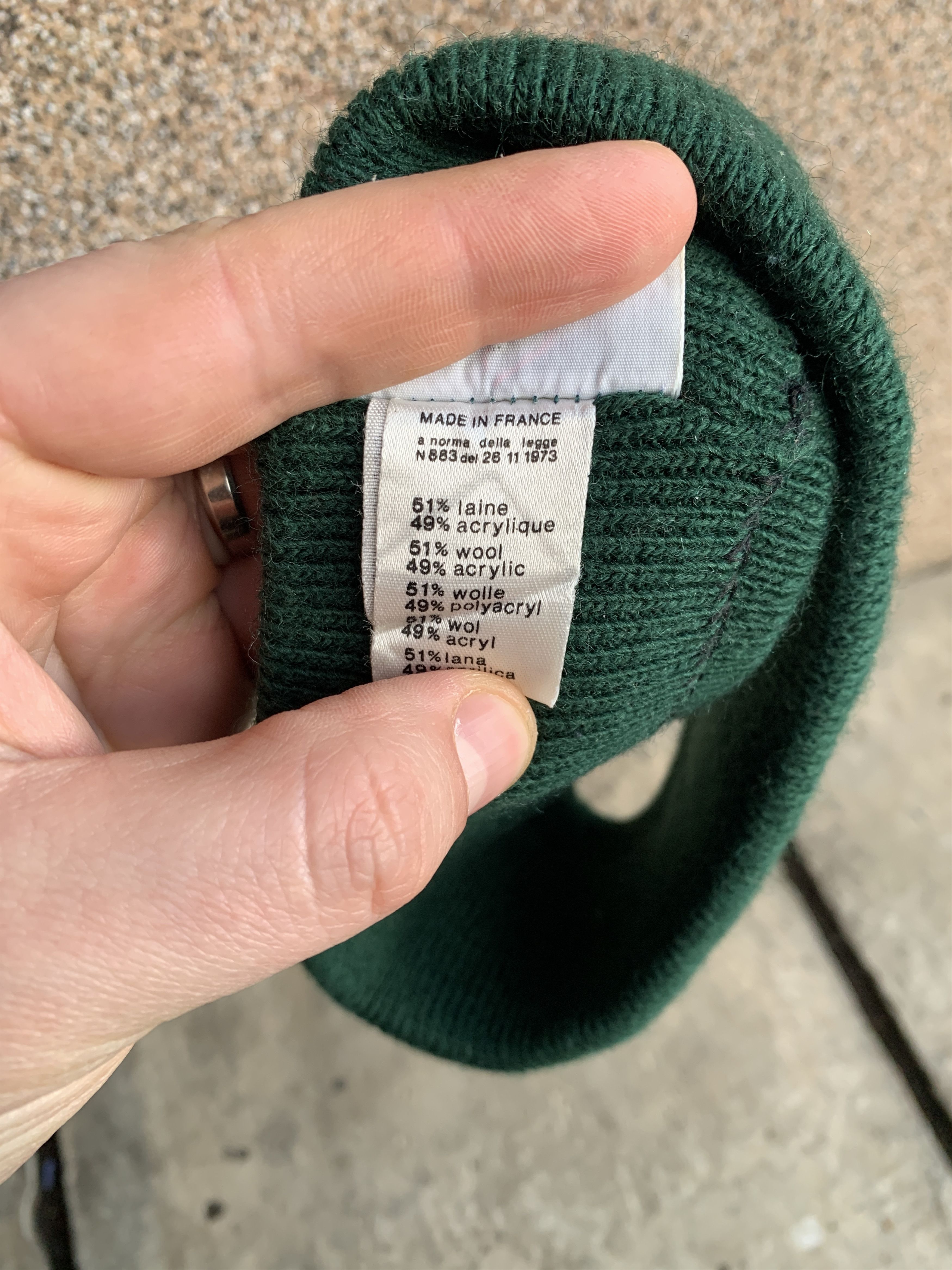 Lacoste Vintage Lacoste Headband Size ONE SIZE - 5 Thumbnail