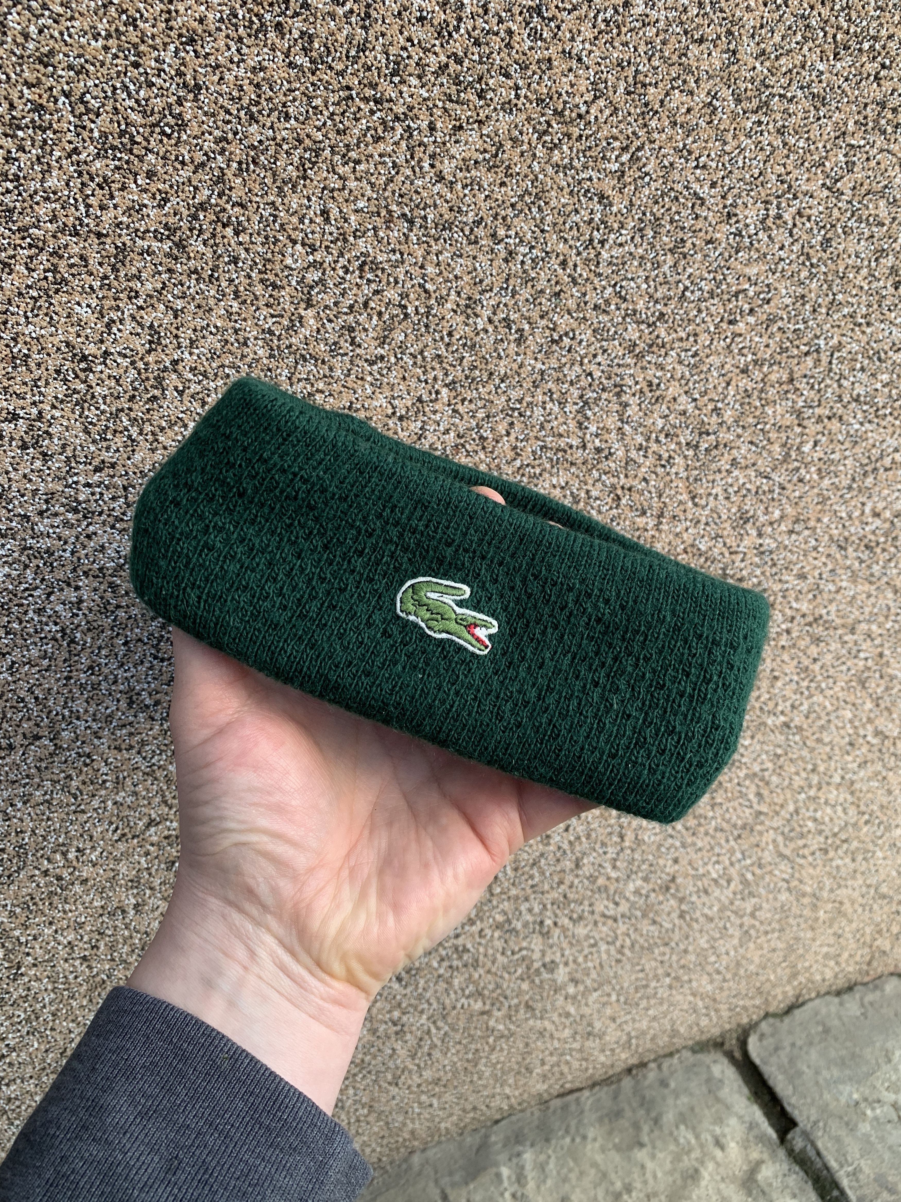 Lacoste Vintage Lacoste Headband Size ONE SIZE - 1 Thumbnail
