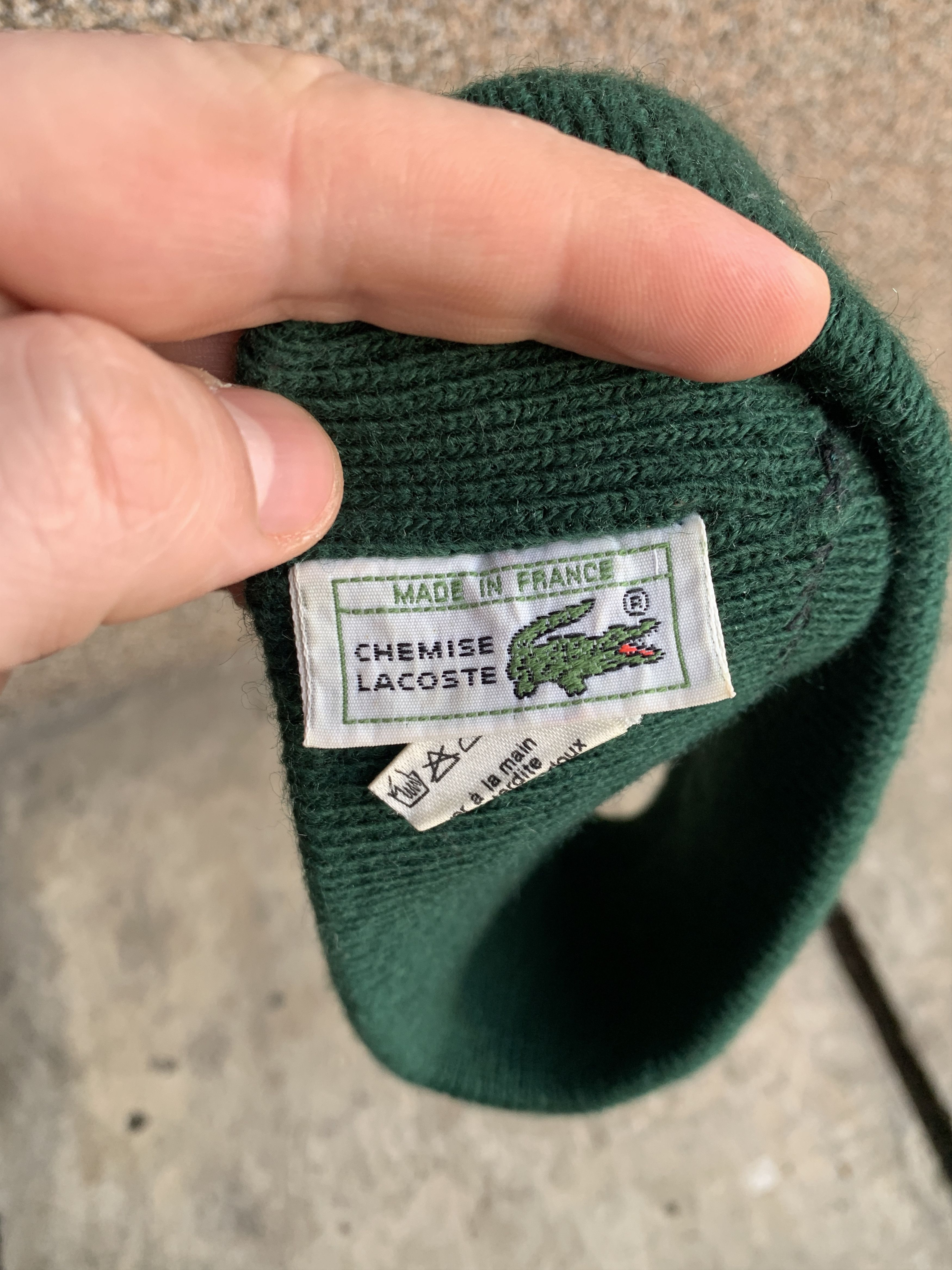 Lacoste Vintage Lacoste Headband Size ONE SIZE - 4 Thumbnail