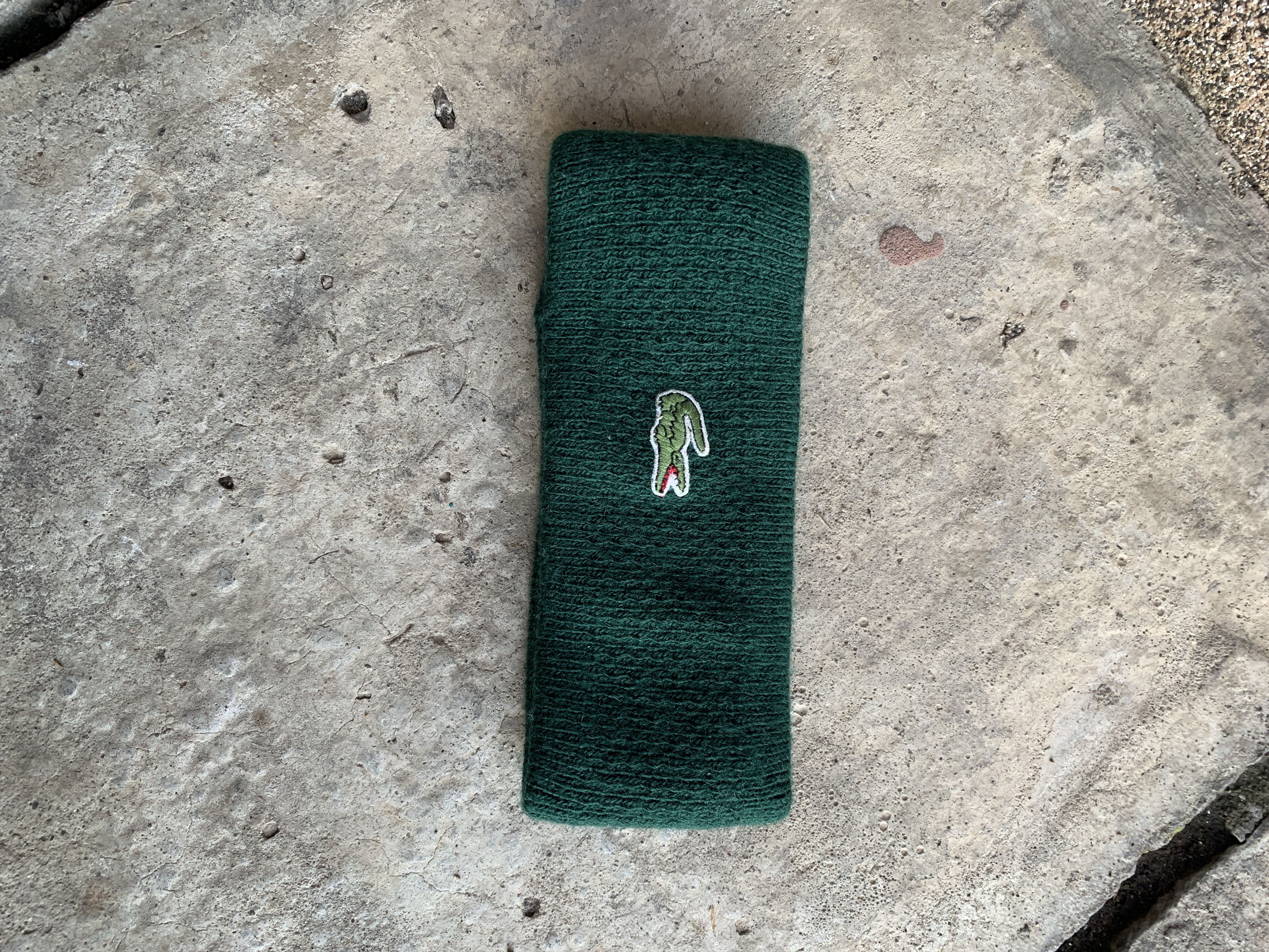 Lacoste Vintage Lacoste Headband Size ONE SIZE - 2 Thumbnail