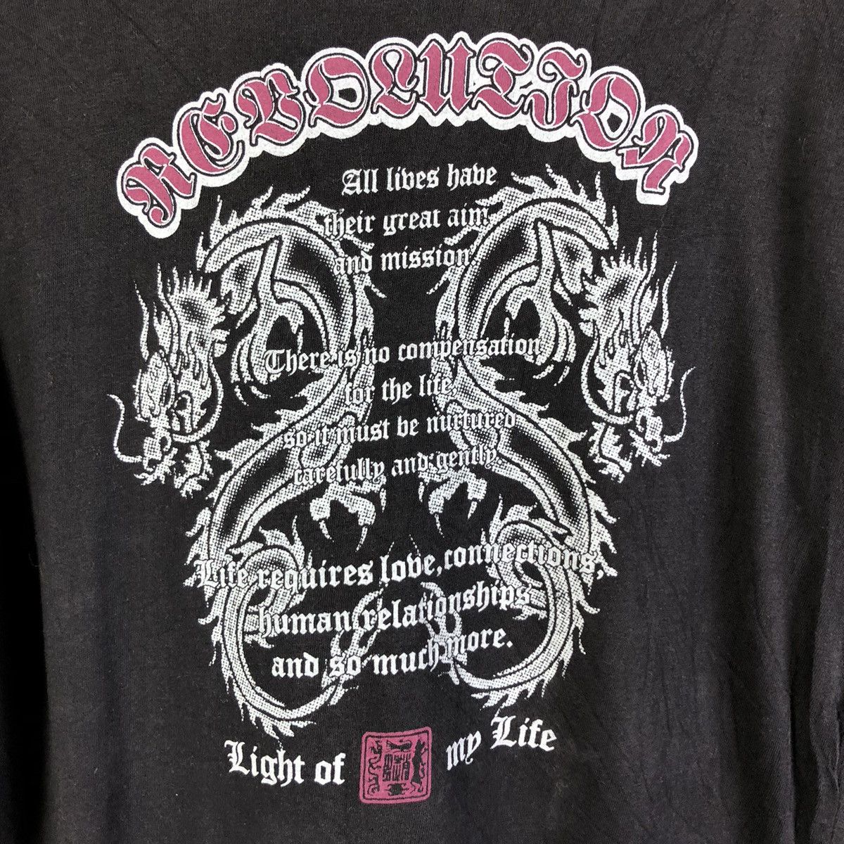 Vintage Vintage Dragon Sukajan Long Sleeve Tee Size US L / EU 52-54 / 3 - 12 Thumbnail