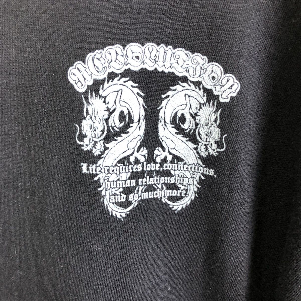 Vintage Vintage Dragon Sukajan Long Sleeve Tee Size US L / EU 52-54 / 3 - 5 Thumbnail
